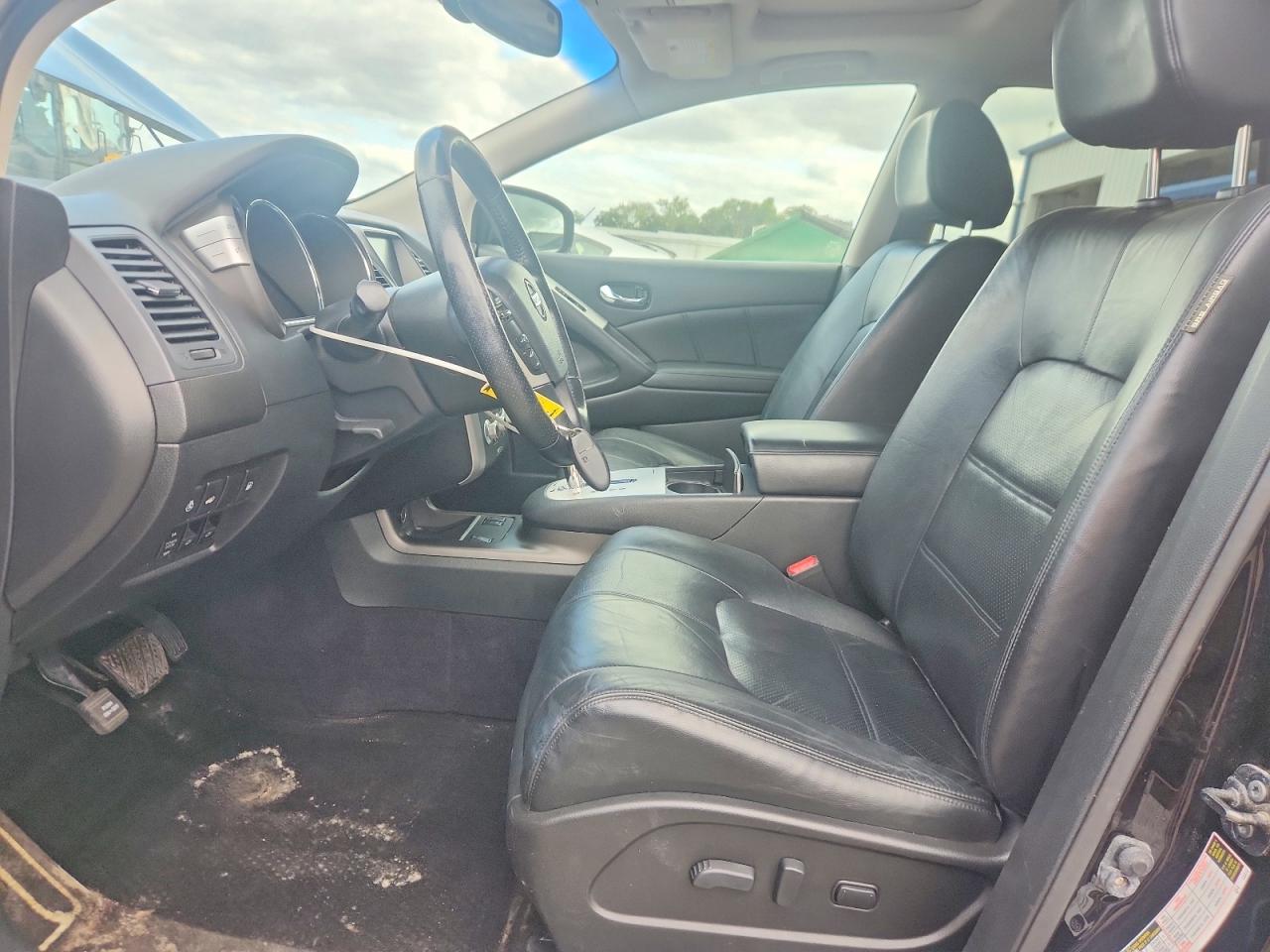 2012 Nissan Murano S Black vin: JN8AZ1MW7CW206775