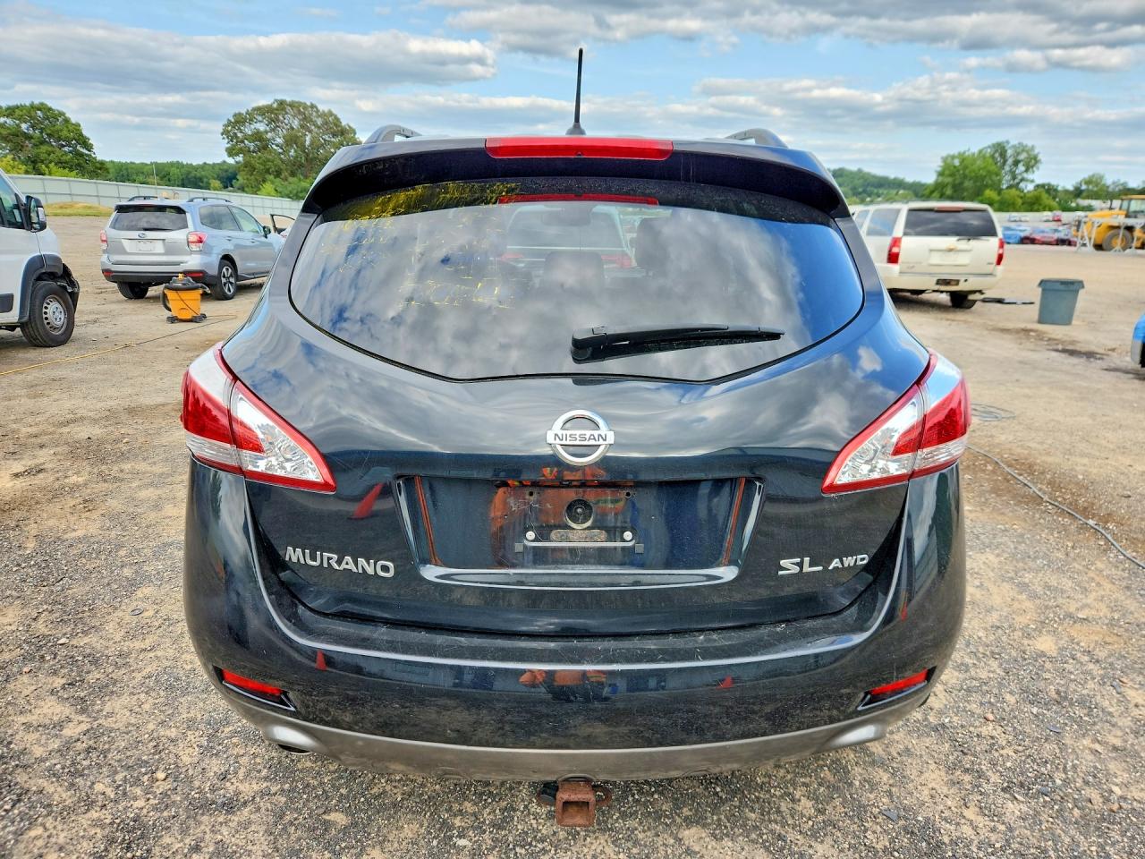 2012 Nissan Murano S Black vin: JN8AZ1MW7CW206775
