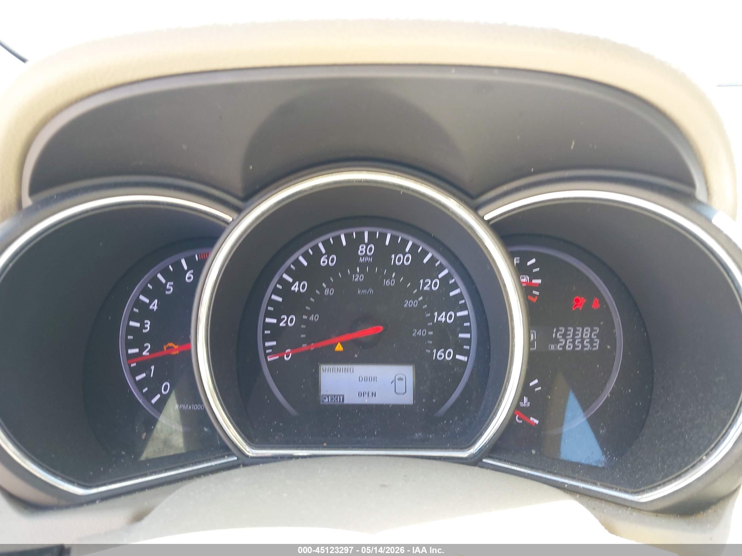 2012 Nissan Murano Sv White vin: JN8AZ1MW7CW207070