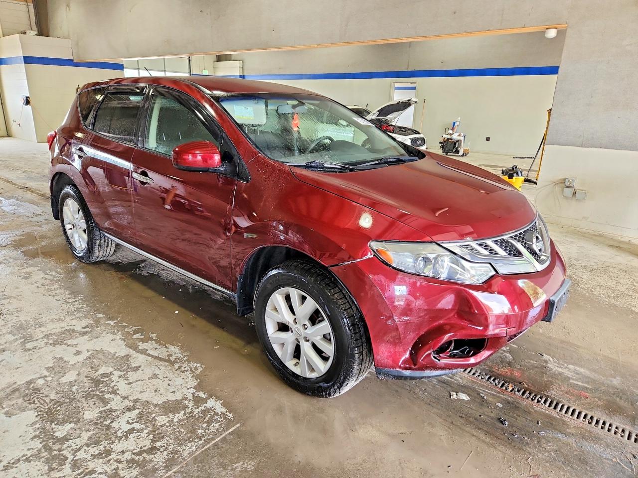 2012 Nissan Murano S Maroon vin: JN8AZ1MW7CW213841