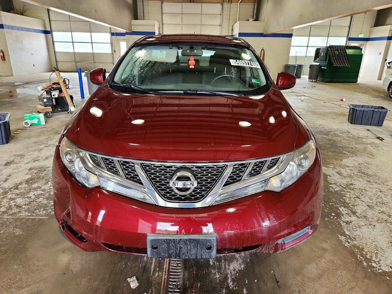 2012 Nissan Murano S Maroon vin: JN8AZ1MW7CW213841