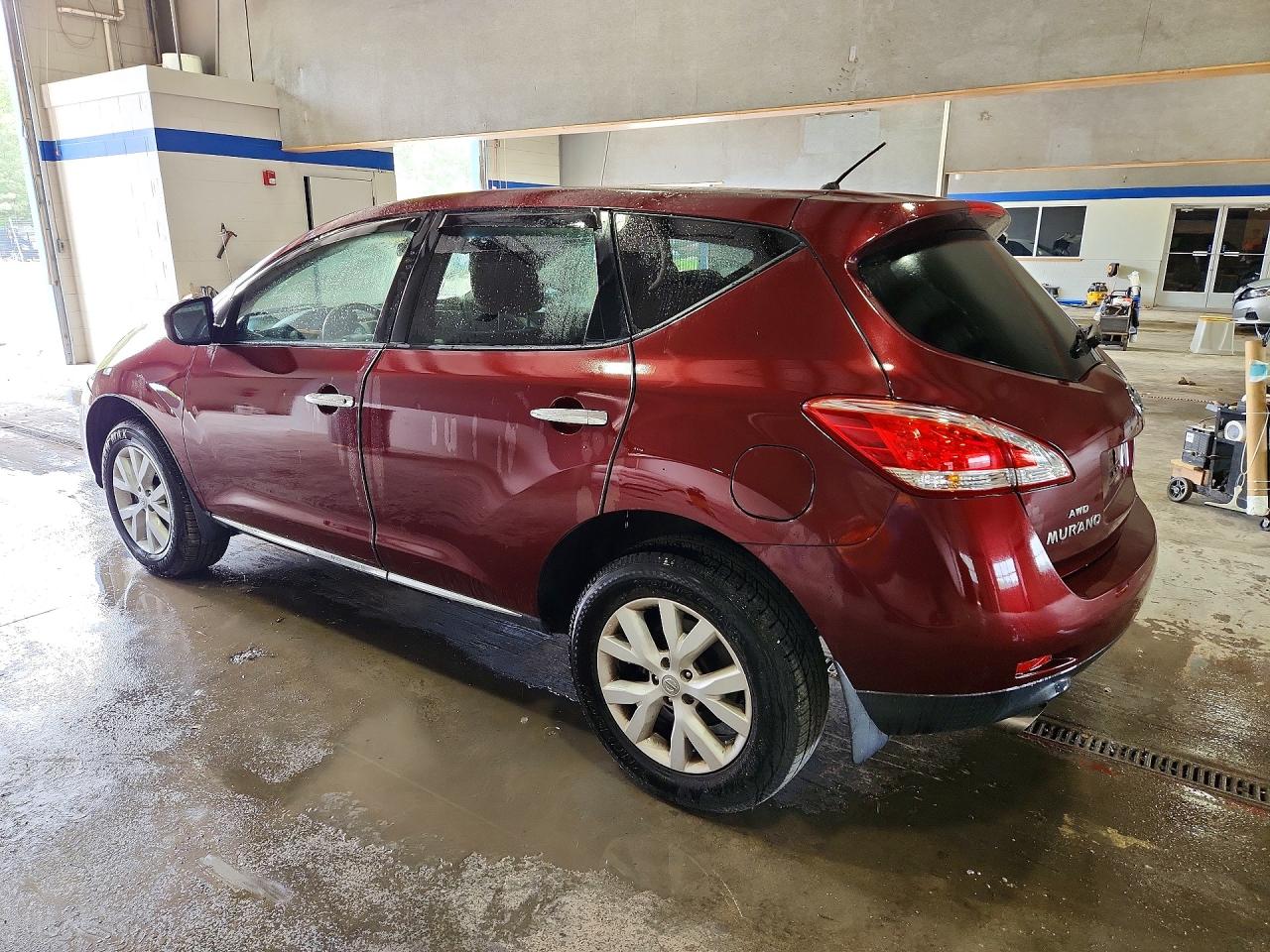 2012 Nissan Murano S Maroon vin: JN8AZ1MW7CW213841