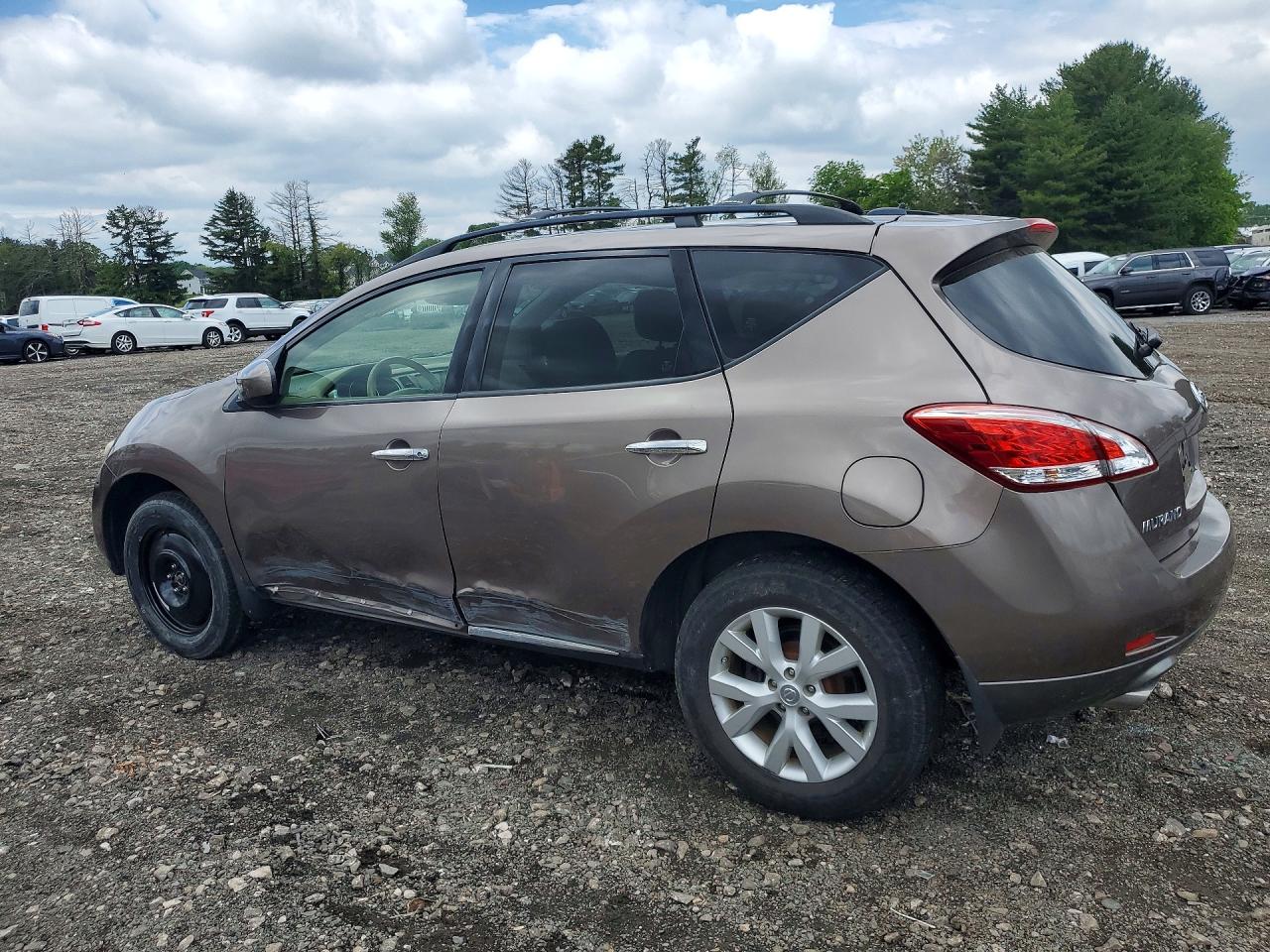 2012 Nissan Murano S Gray vin: JN8AZ1MW7CW220143