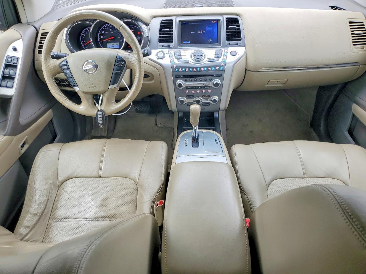 2012 Nissan Murano S Gray vin: JN8AZ1MW7CW220143
