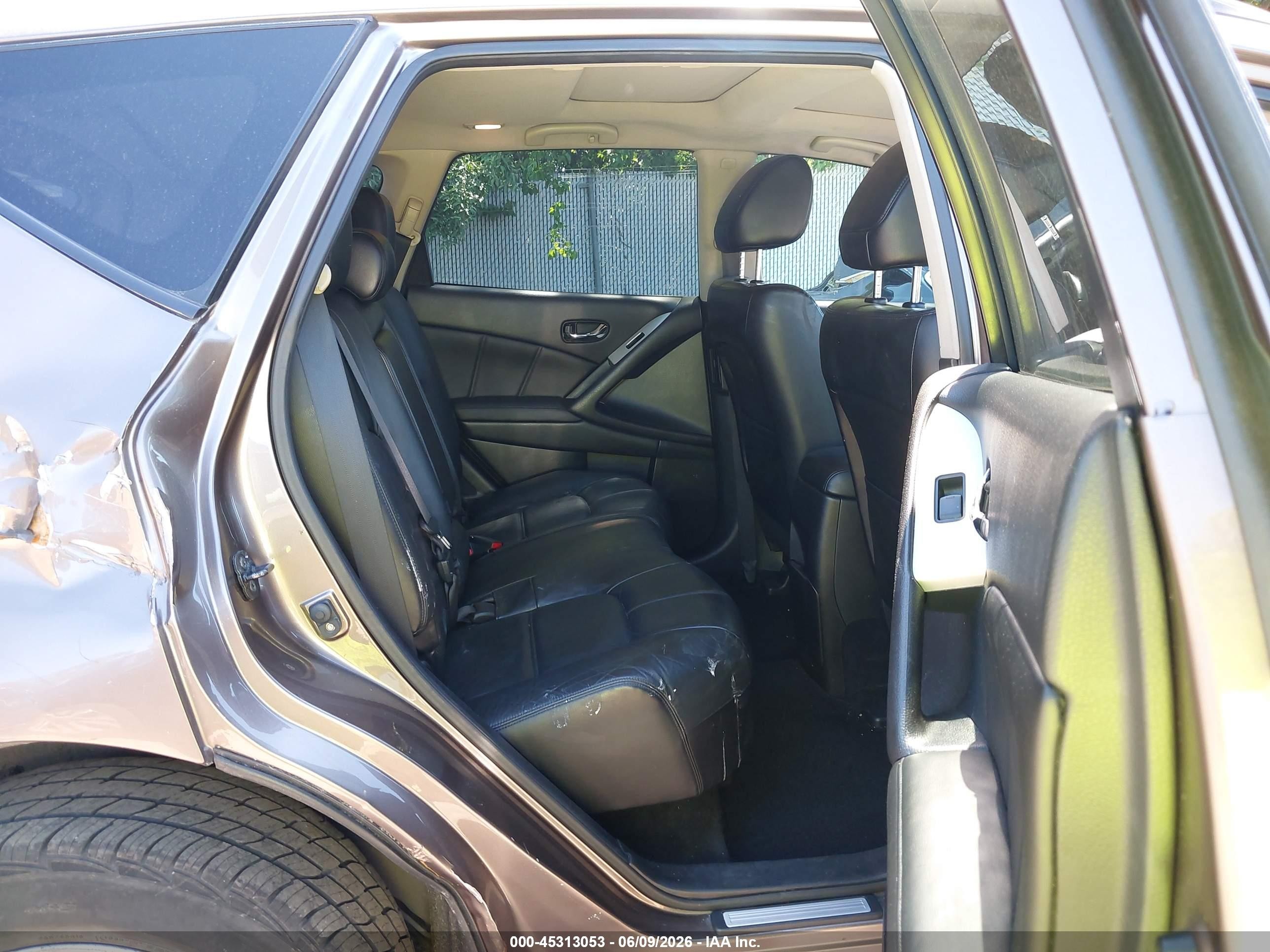2012 Nissan Murano Sl Brown vin: JN8AZ1MW7CW222202