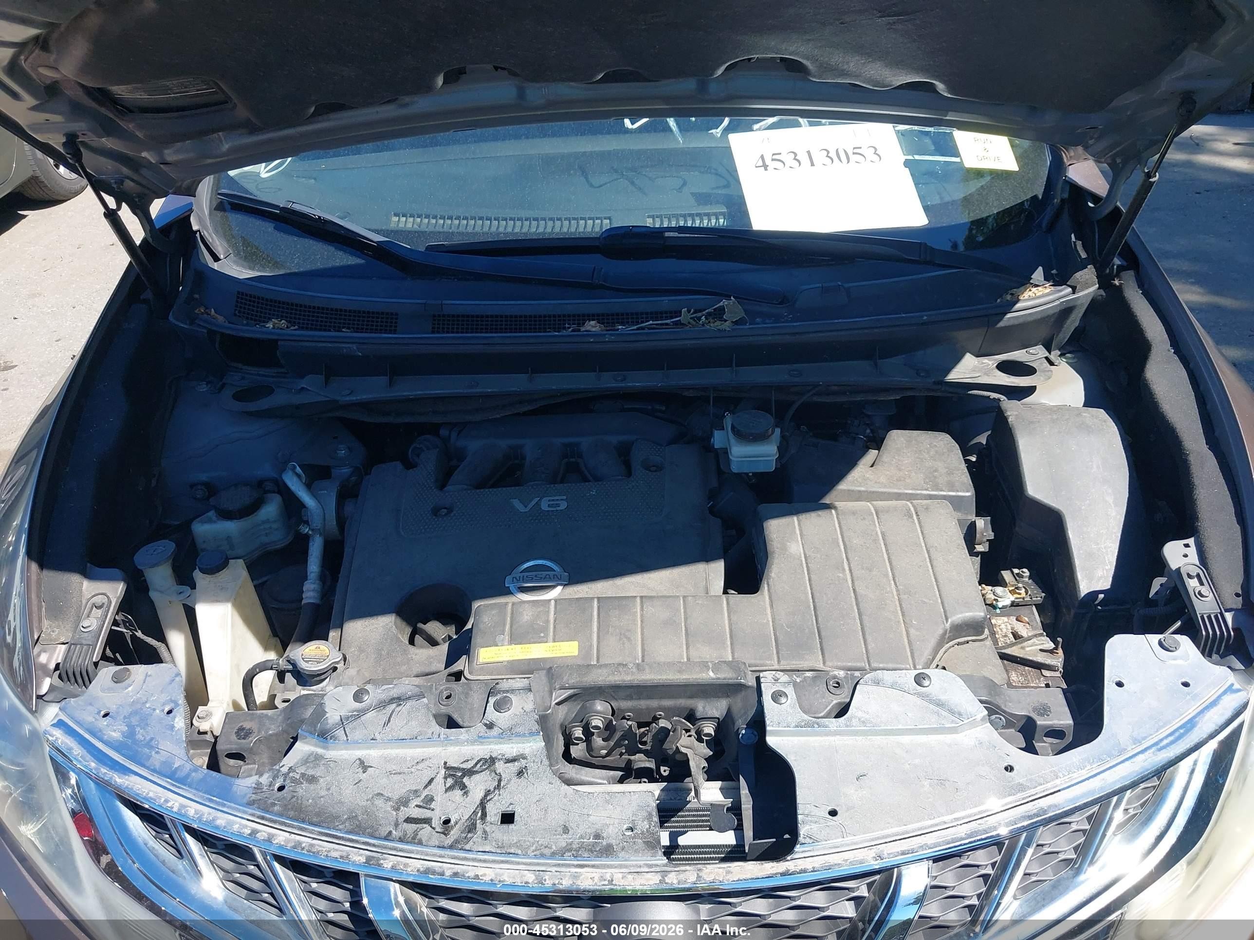 2012 Nissan Murano Sl Brown vin: JN8AZ1MW7CW222202