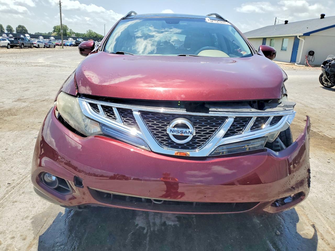 2012 Nissan Murano S Maroon vin: JN8AZ1MW7CW227528