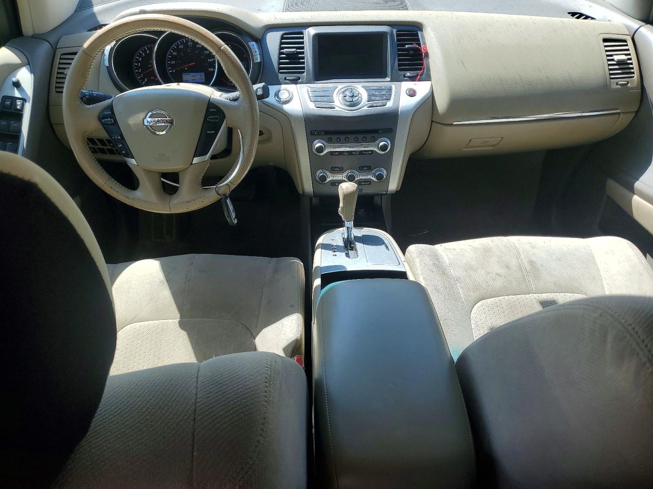 2012 Nissan Murano S White vin: JN8AZ1MW7CW229747