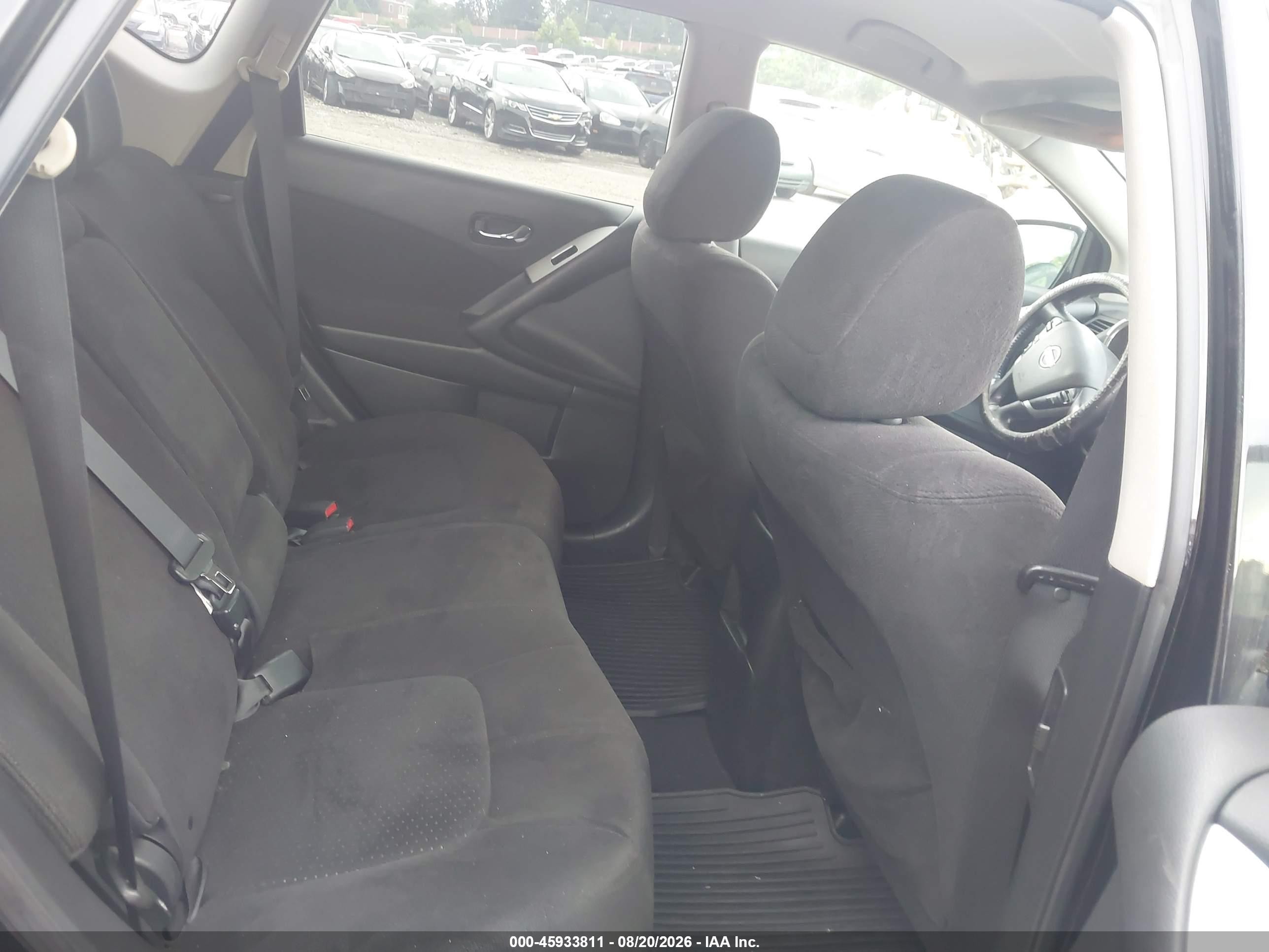 2013 Nissan Murano Sv Черный vin: JN8AZ1MW7DW302729