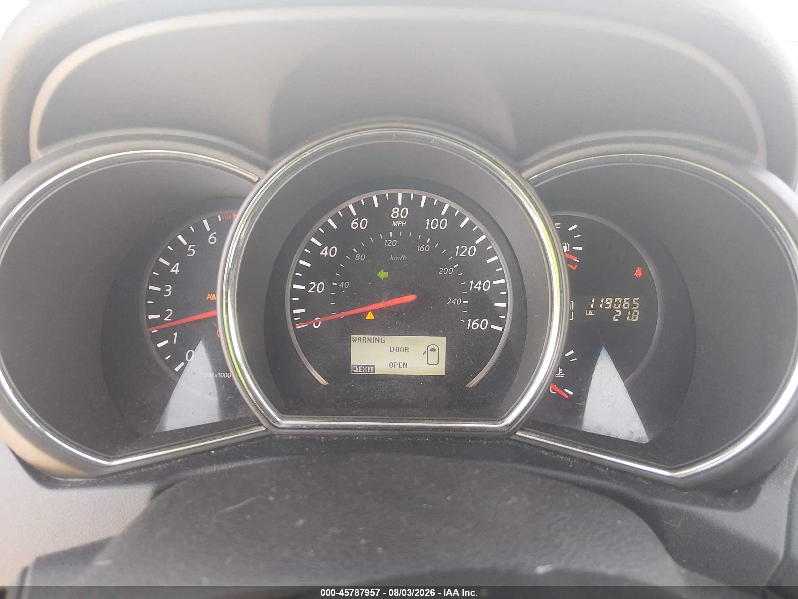2013 Nissan Murano Sv Серый vin: JN8AZ1MW7DW311446