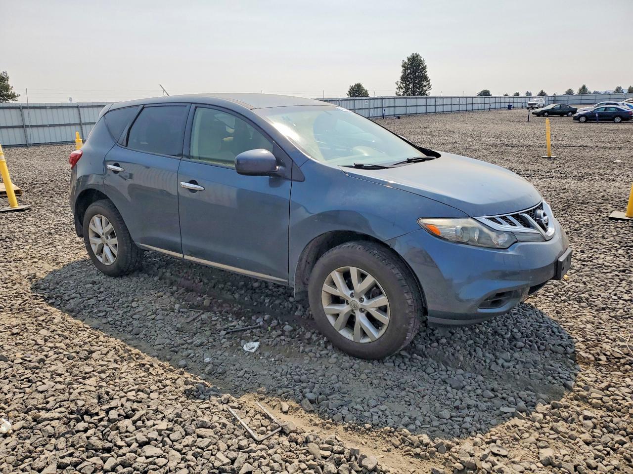 2013 Nissan Murano S Blue vin: JN8AZ1MW7DW314685