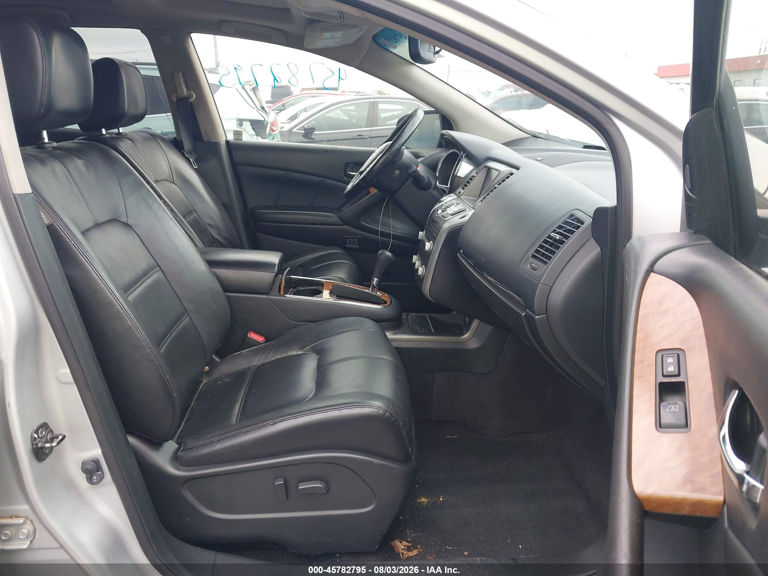 2013 Nissan Murano Le Silver vin: JN8AZ1MW7DW321457
