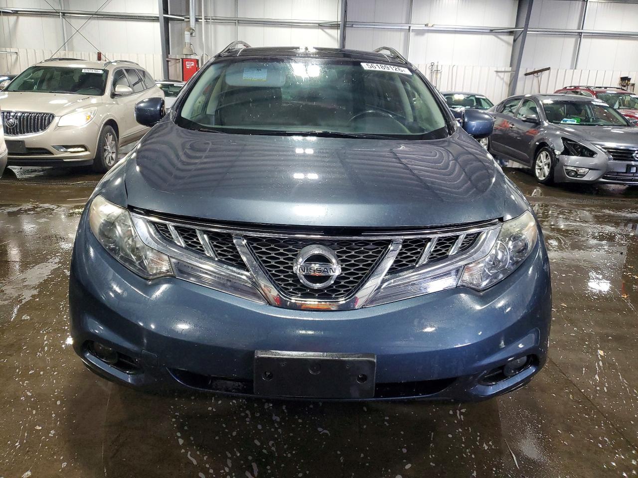 2014 Nissan Murano S Серый vin: JN8AZ1MW7EW501569