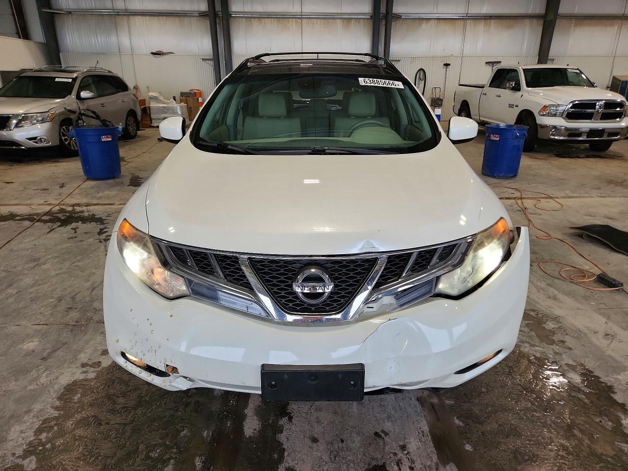 2014 Nissan Murano Le Белый vin: JN8AZ1MW7EW504164
