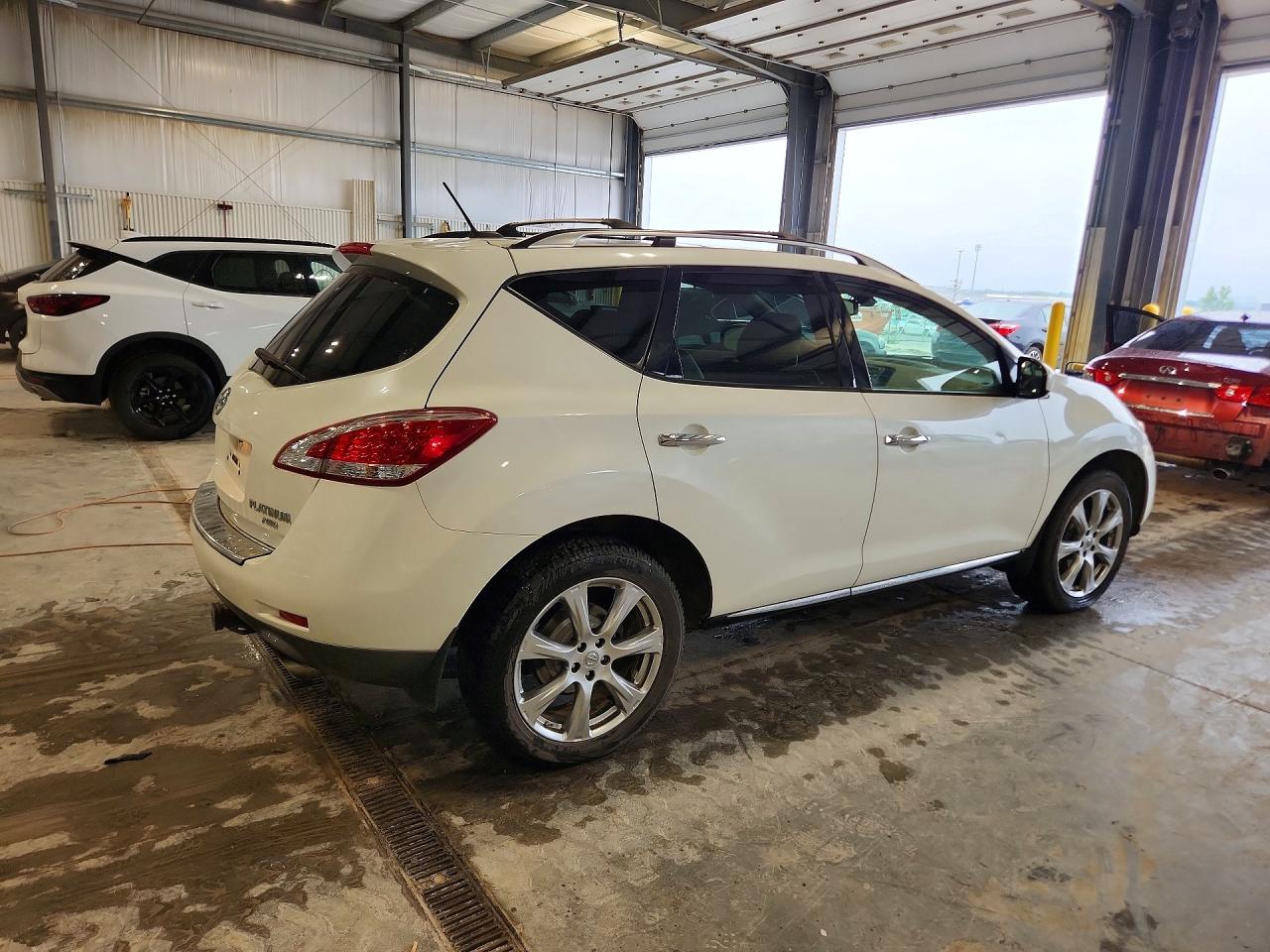 2014 Nissan Murano Le Белый vin: JN8AZ1MW7EW504164