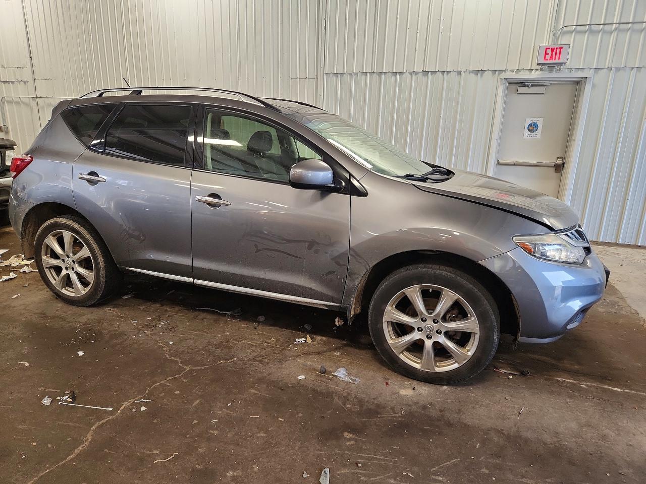 2014 Nissan Murano Le Silver vin: JN8AZ1MW7EW504889