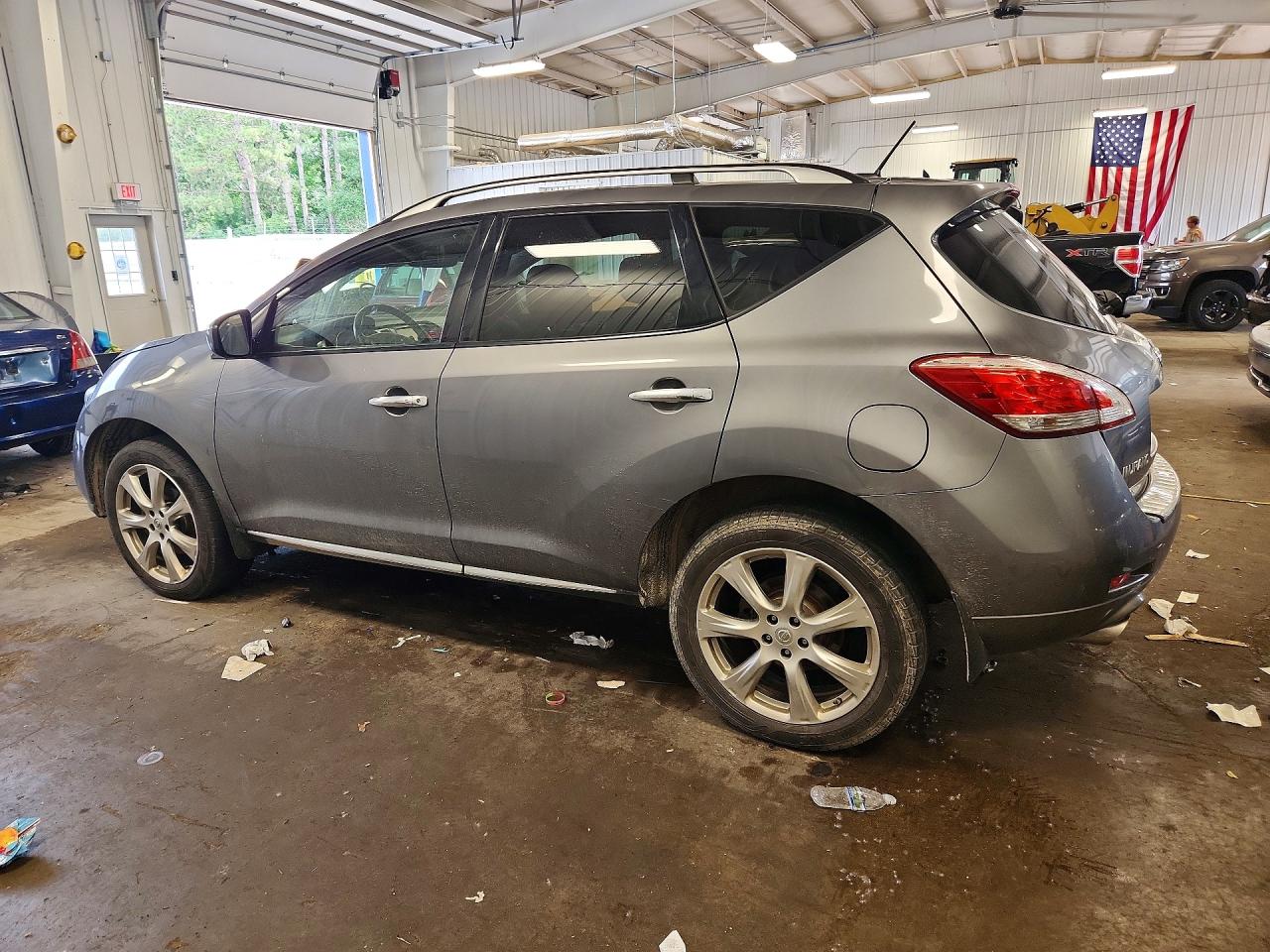 2014 Nissan Murano Le Silver vin: JN8AZ1MW7EW504889