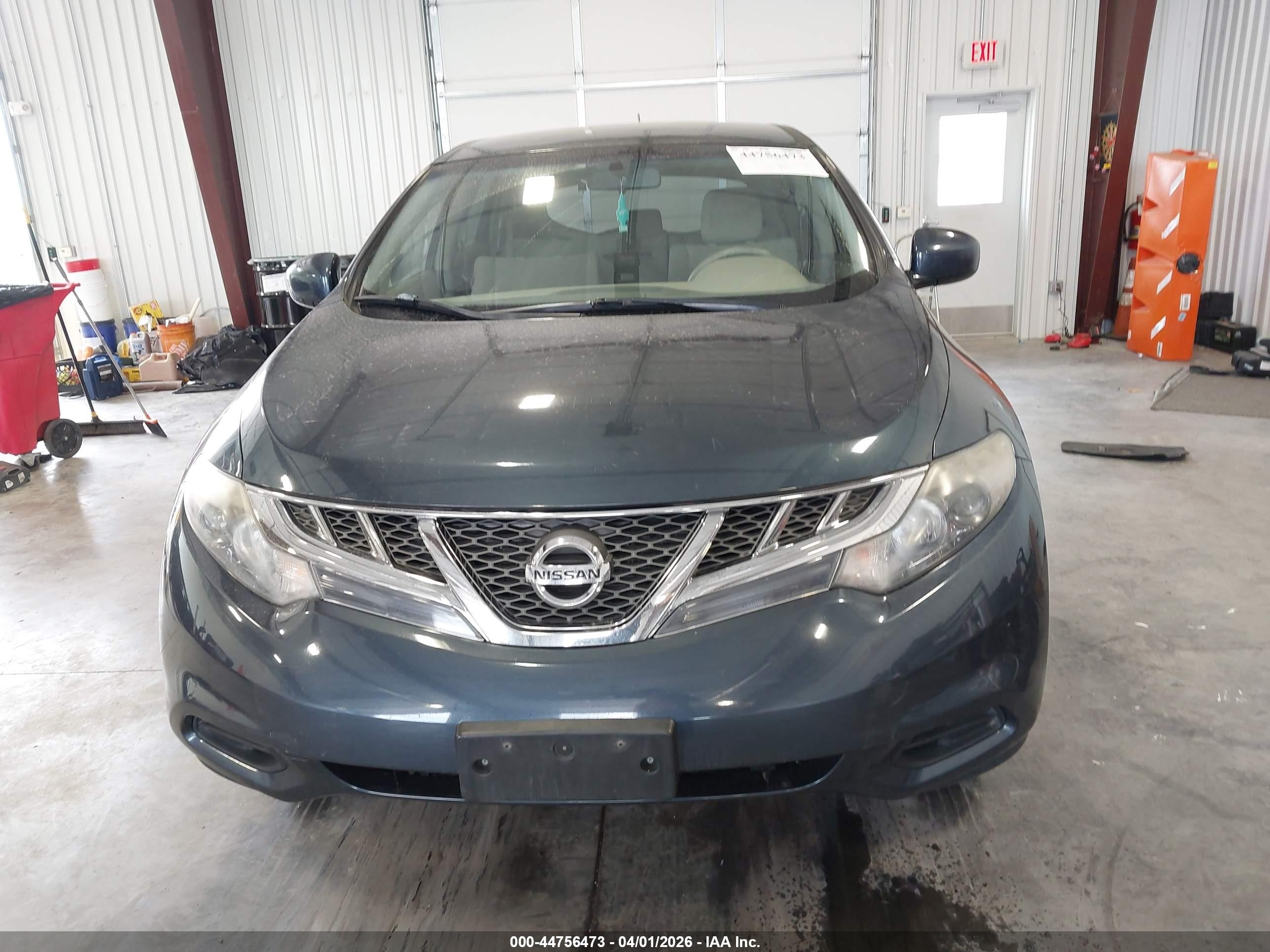 2014 Nissan Murano S Синий vin: JN8AZ1MW7EW512197
