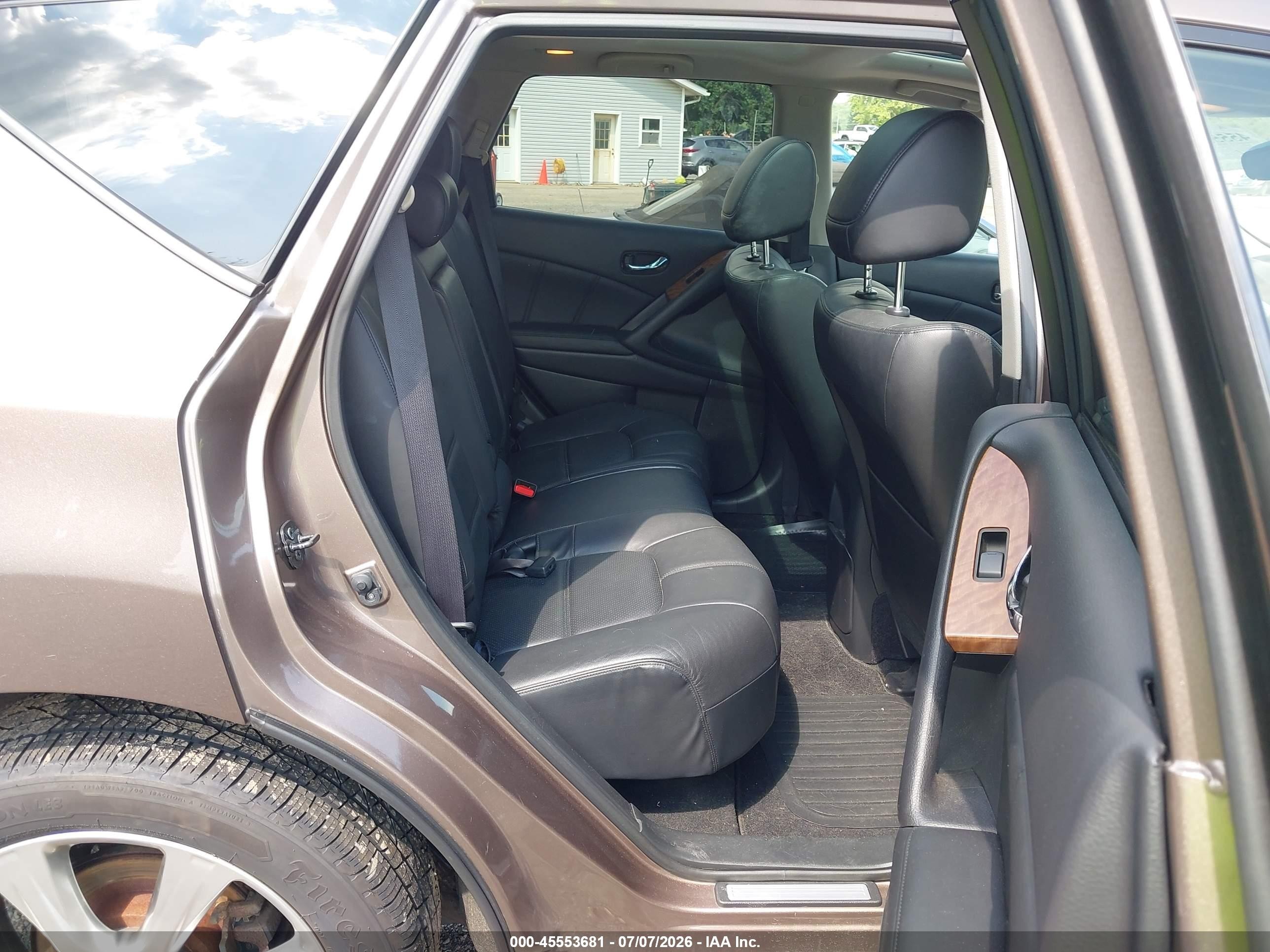 2014 Nissan Murano Le Brown vin: JN8AZ1MW7EW514077