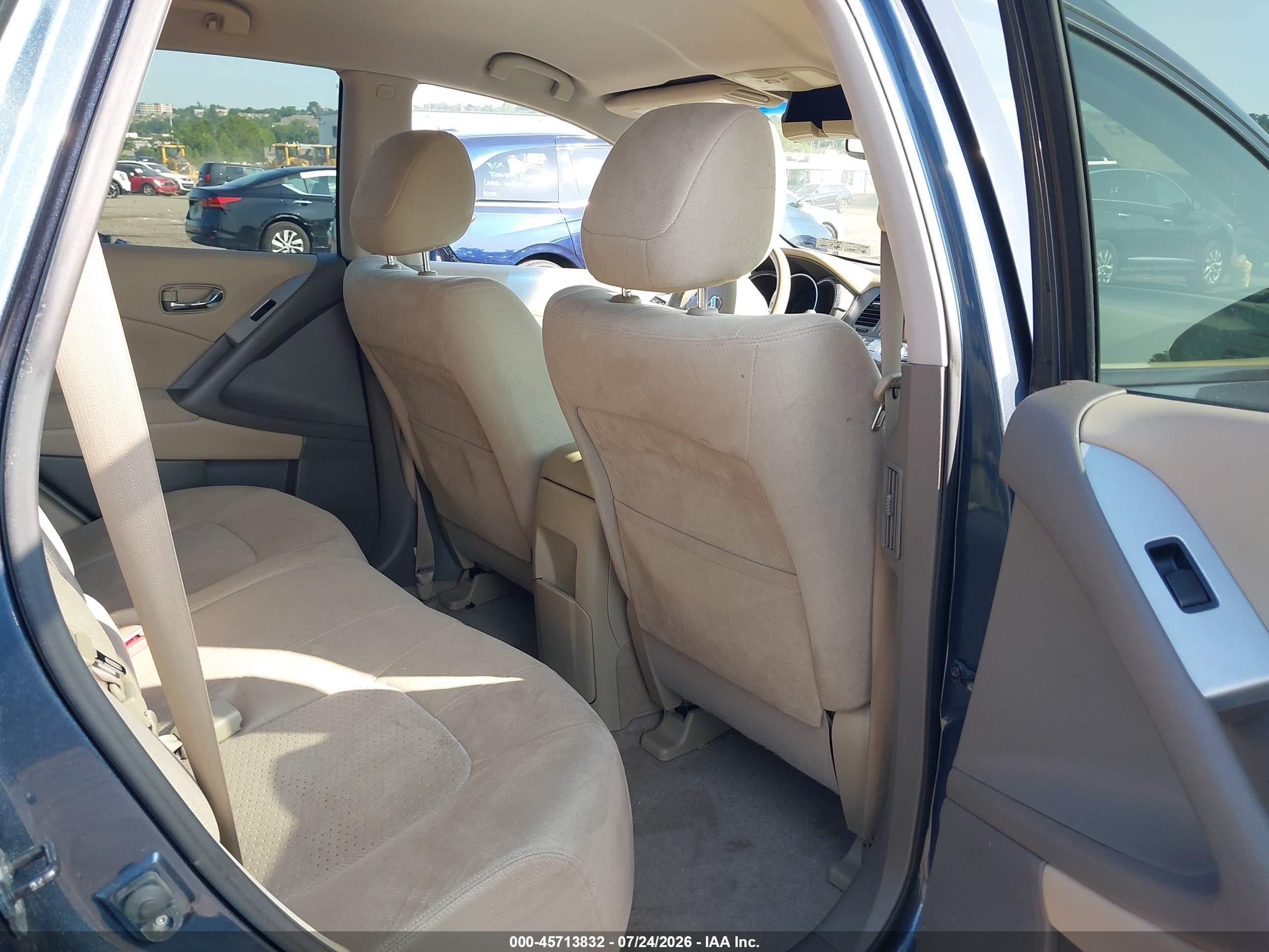 2014 Nissan Murano Sv Gray vin: JN8AZ1MW7EW519070