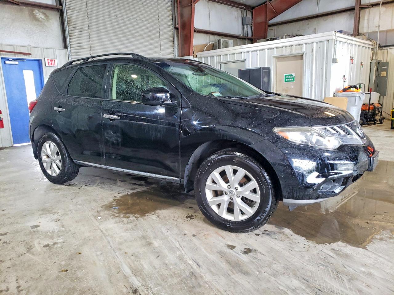 2014 Nissan Murano Sl Черный vin: JN8AZ1MW7EW520798