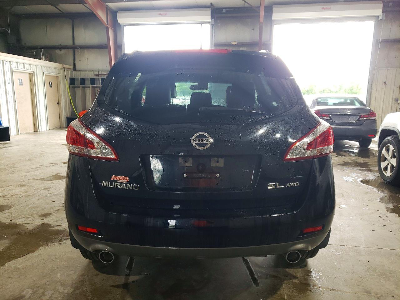 2014 Nissan Murano Sl Черный vin: JN8AZ1MW7EW520798