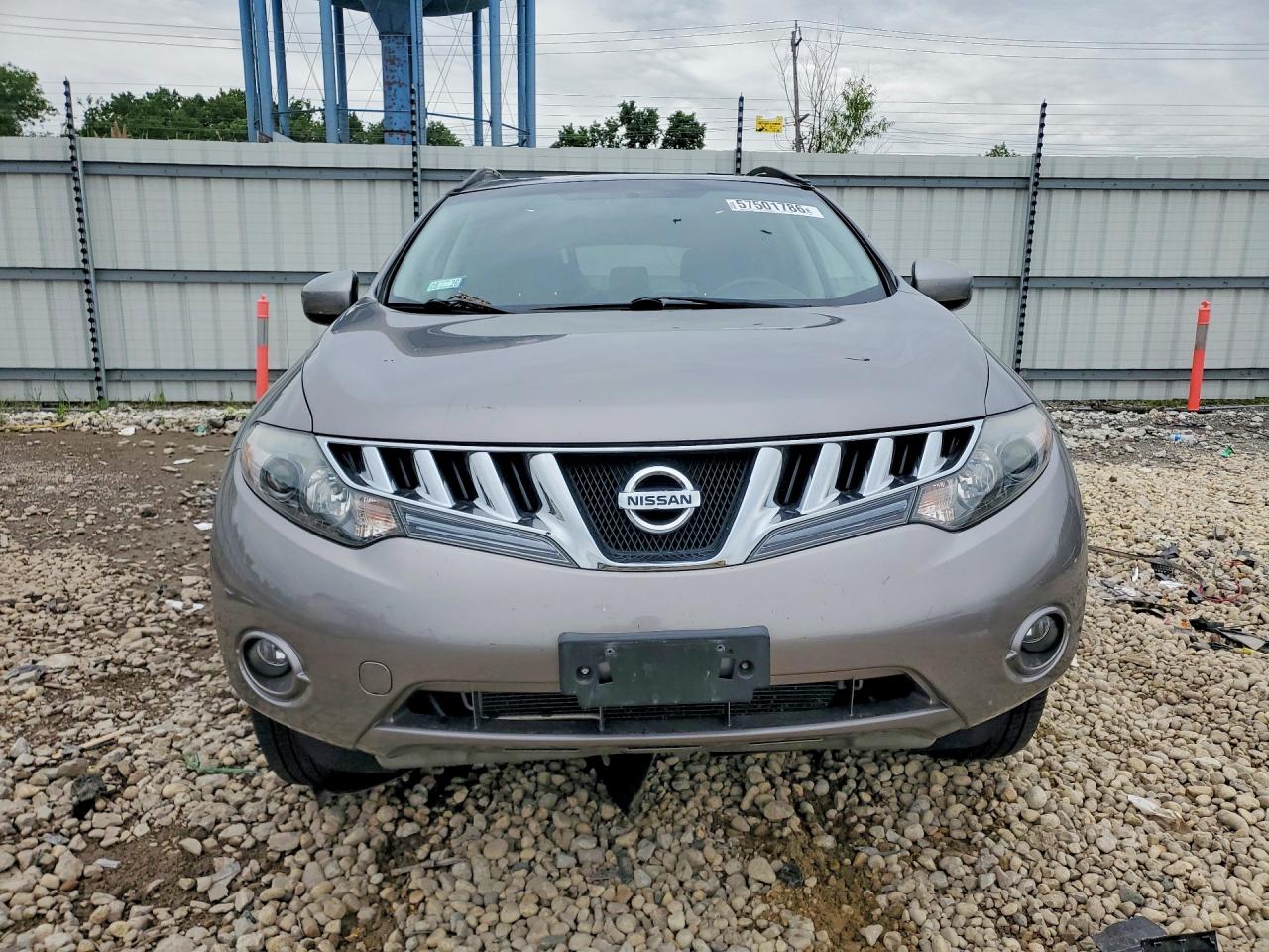 2010 Nissan Murano S Gray vin: JN8AZ1MW8AW103474