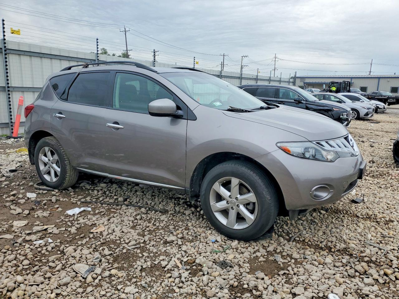 2010 Nissan Murano S Gray vin: JN8AZ1MW8AW103474