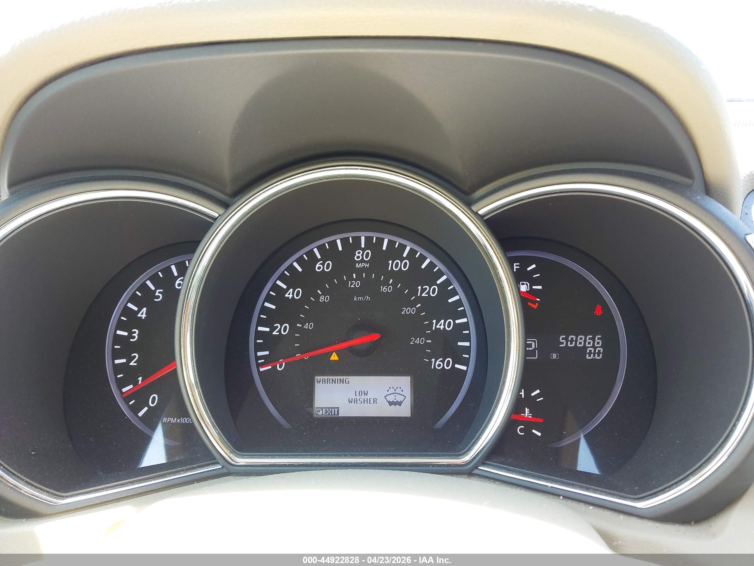 2011 Nissan Murano Le White vin: JN8AZ1MW8BW187720