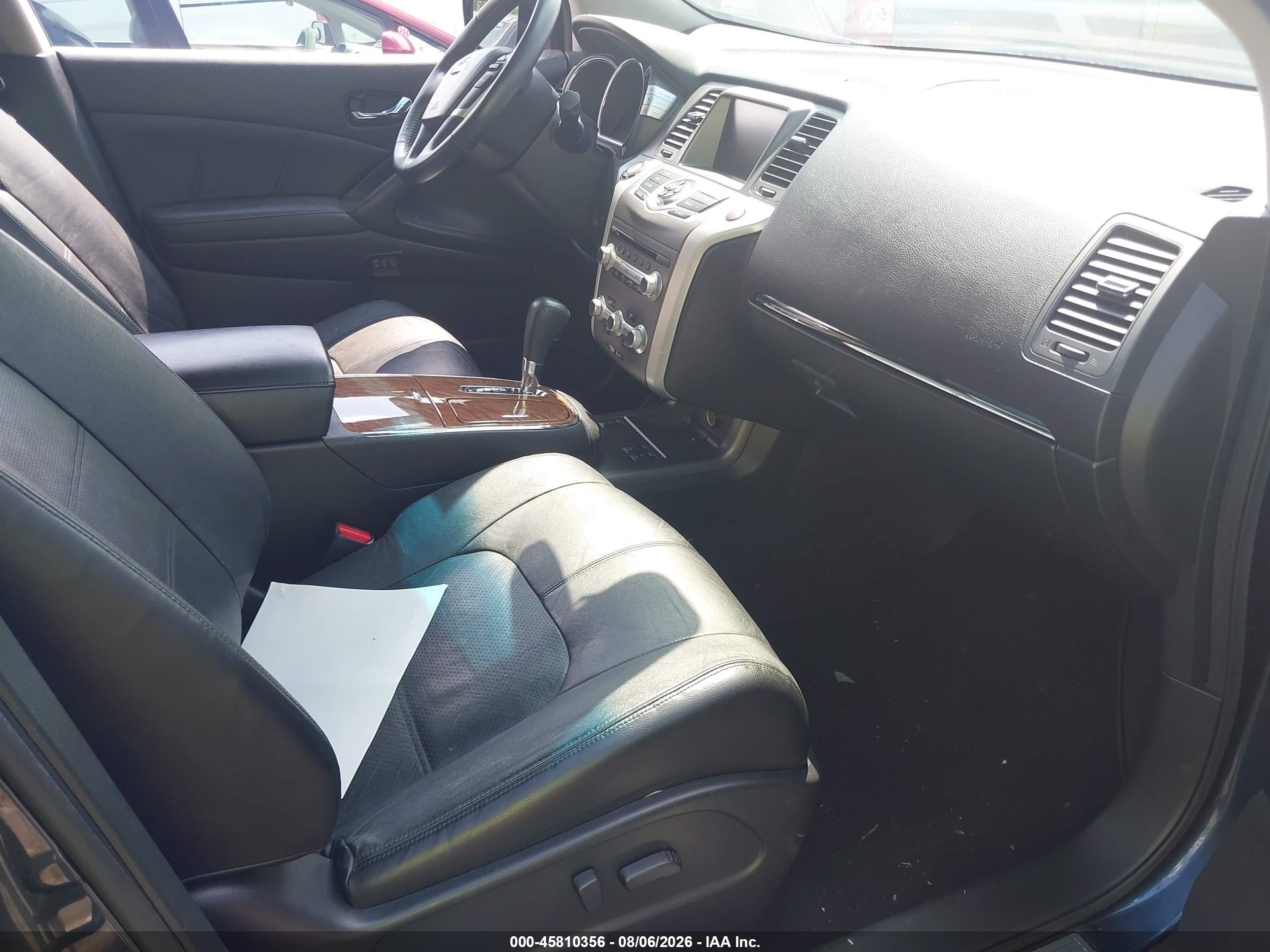 2012 Nissan Murano Le Gray vin: JN8AZ1MW8CW205862