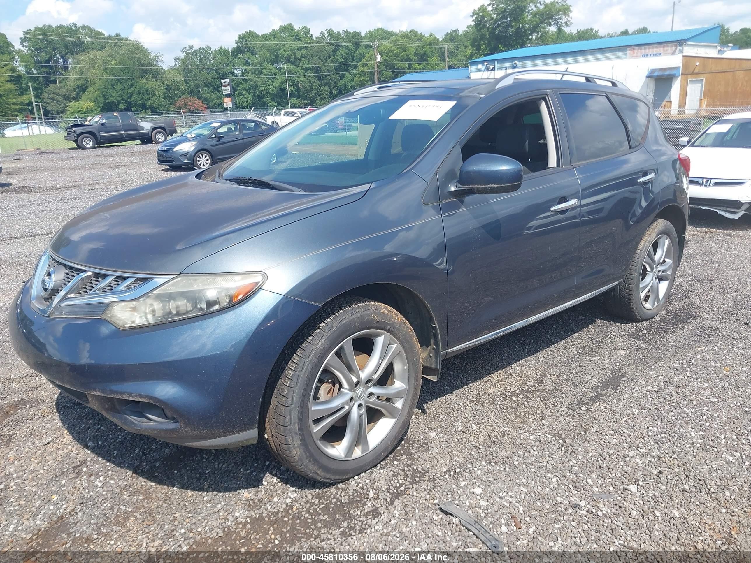2012 Nissan Murano Le Gray vin: JN8AZ1MW8CW205862