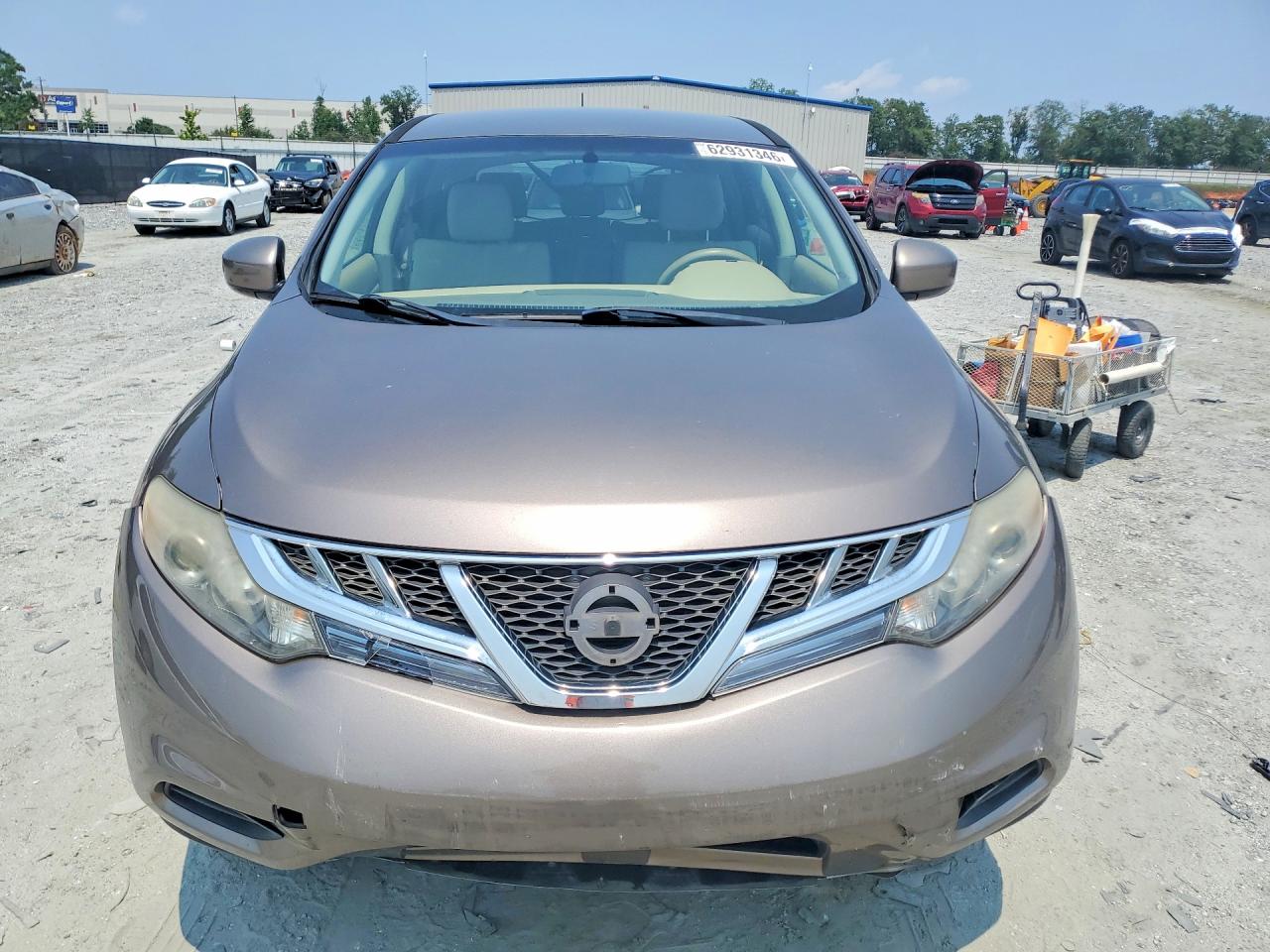 2012 Nissan Murano S Brown vin: JN8AZ1MW8CW211063