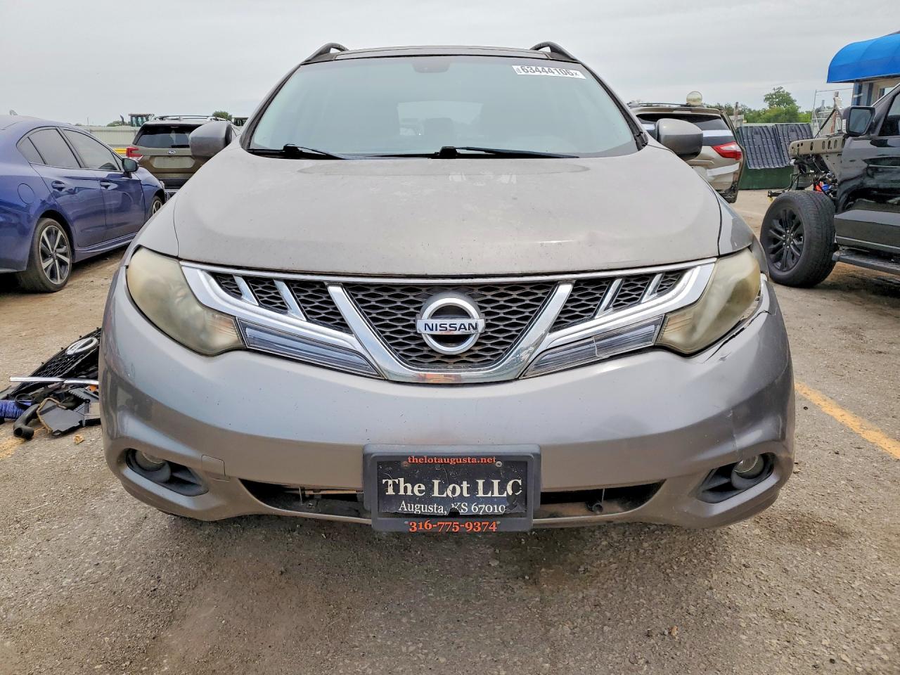 2012 Nissan Murano Gray vin: JN8AZ1MW8CW221818