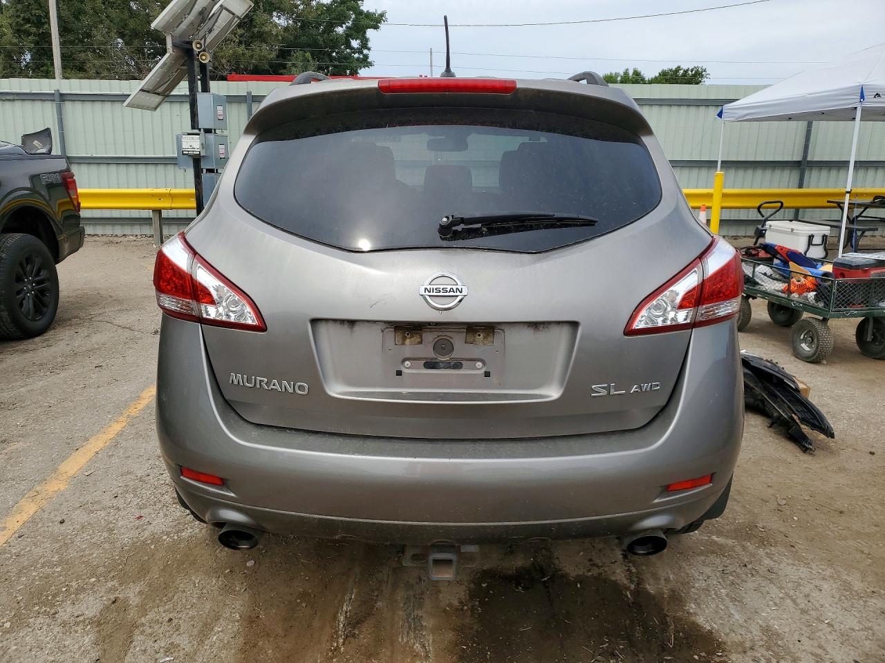 2012 Nissan Murano Gray vin: JN8AZ1MW8CW221818