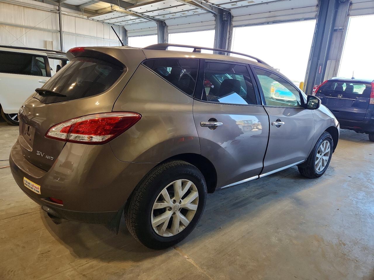 2012 Nissan Murano S Brown vin: JN8AZ1MW8CW228316