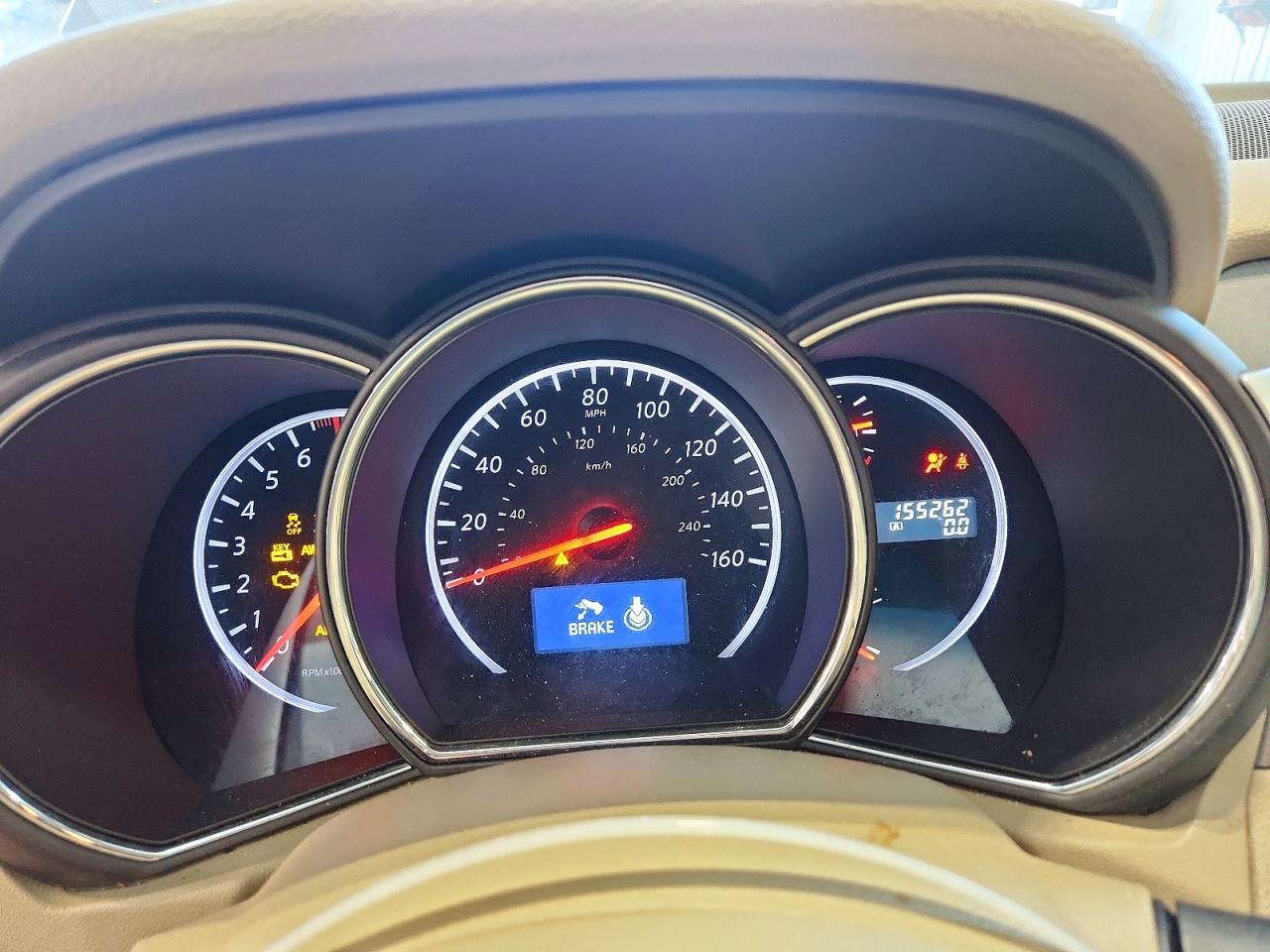 2012 Nissan Murano S Brown vin: JN8AZ1MW8CW228316