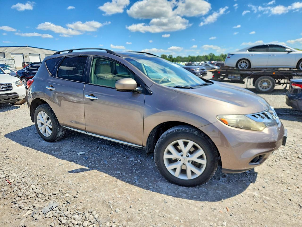 2012 Nissan Murano S Коричневый vin: JN8AZ1MW8CW231555