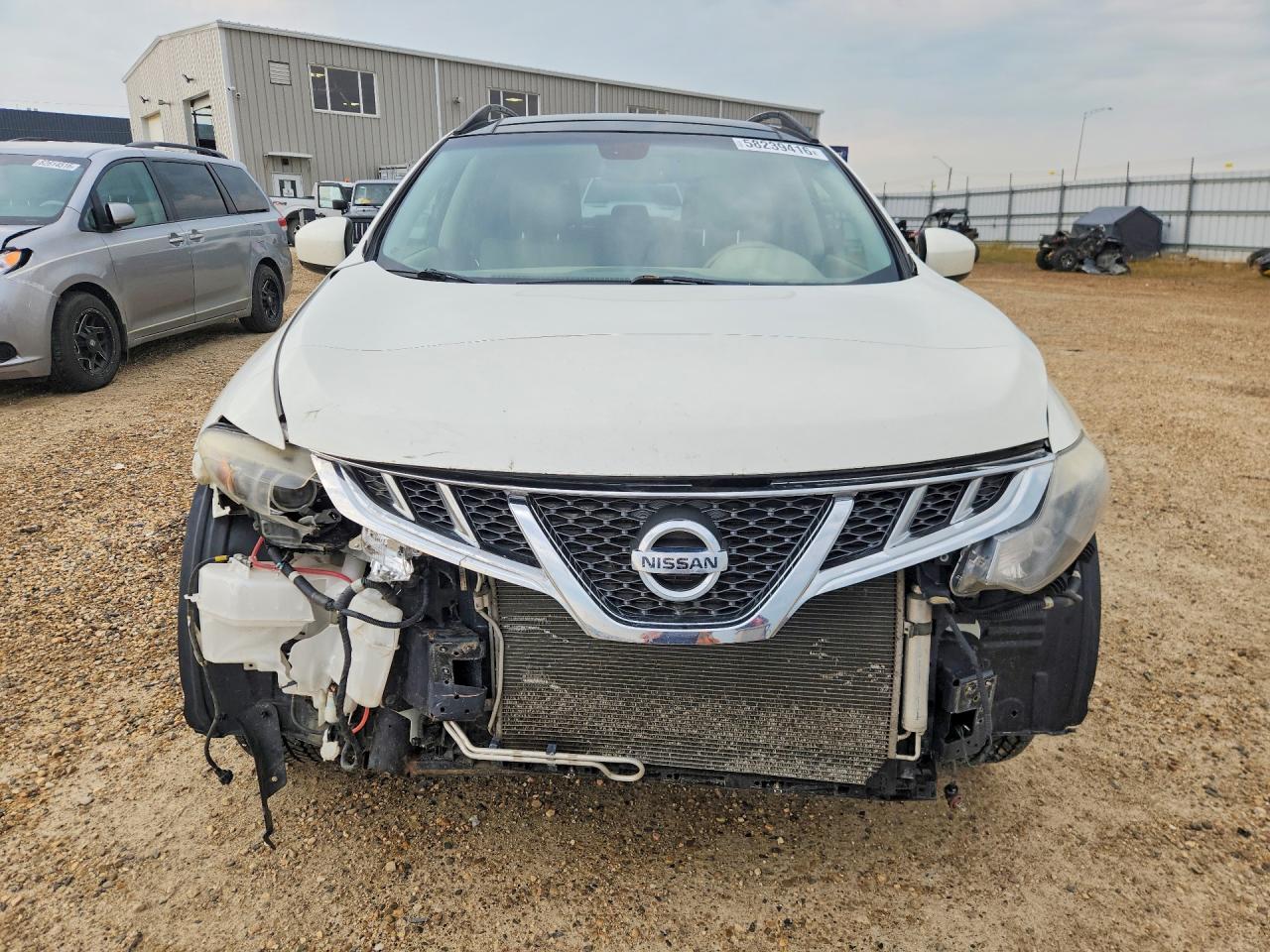 2012 Nissan Murano S White vin: JN8AZ1MW8CW239767
