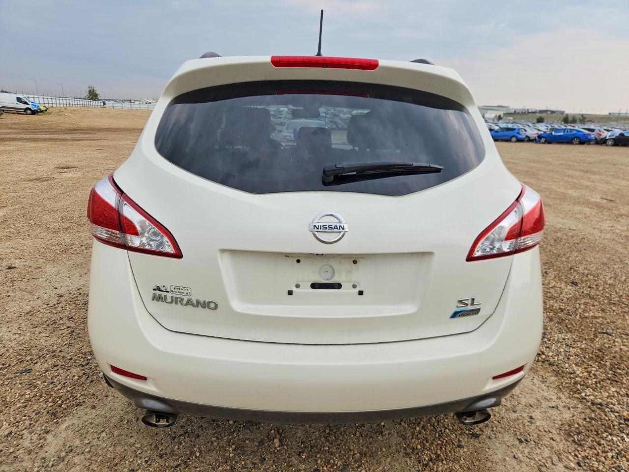 2012 Nissan Murano S White vin: JN8AZ1MW8CW239767