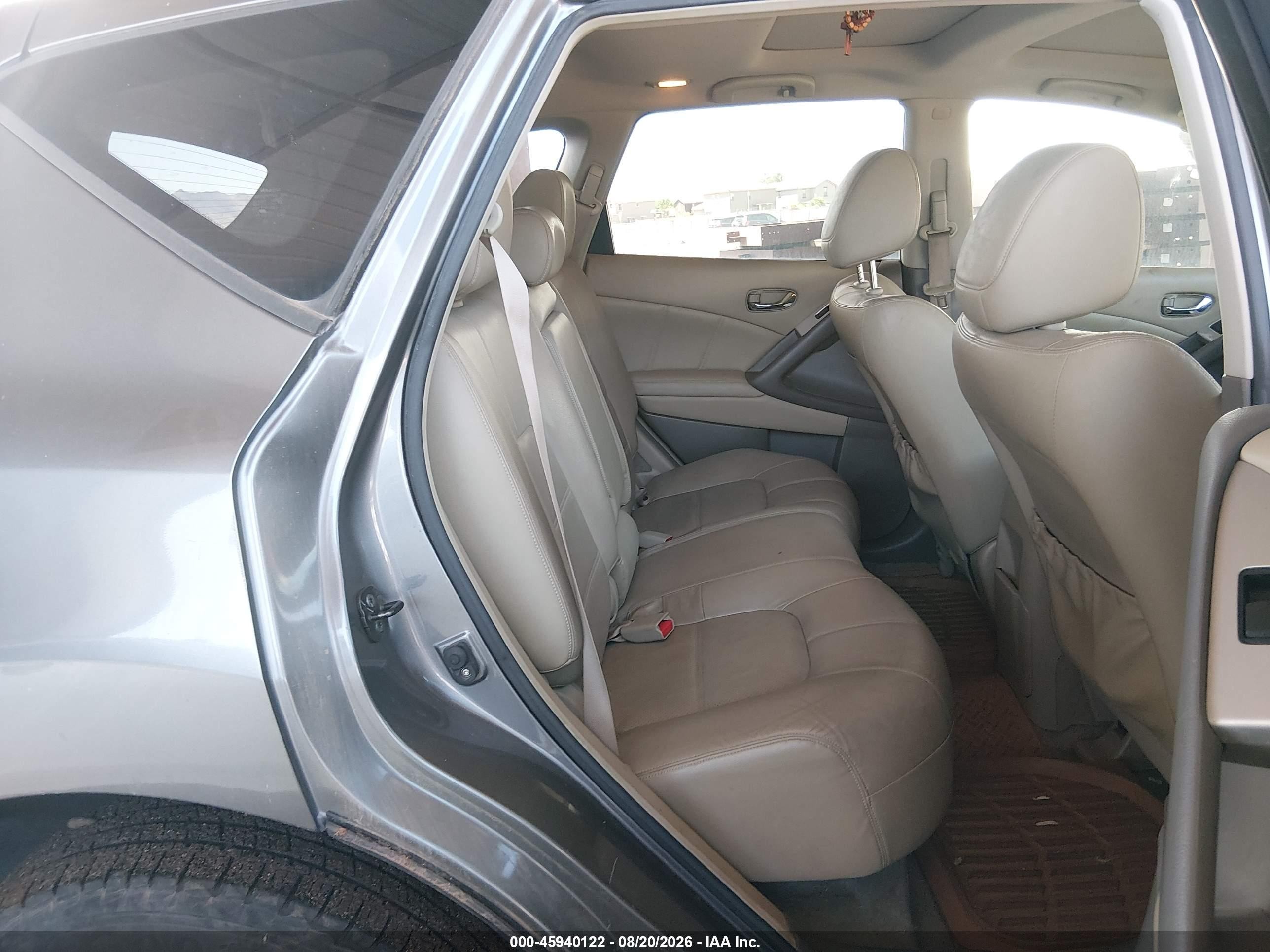 2013 Nissan Murano Sl Gray vin: JN8AZ1MW8DW306000