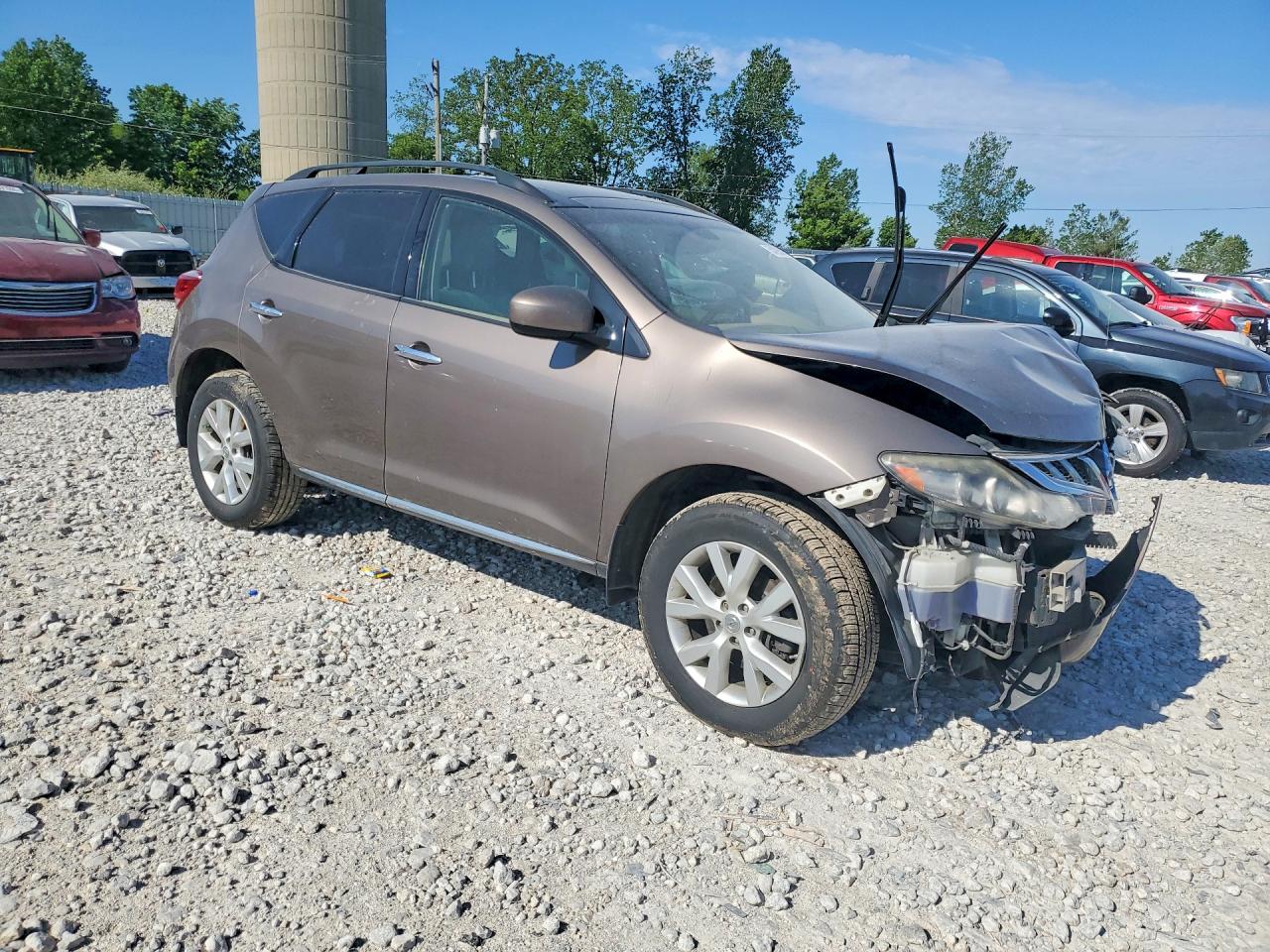 2013 Nissan Murano S Gray vin: JN8AZ1MW8DW317871