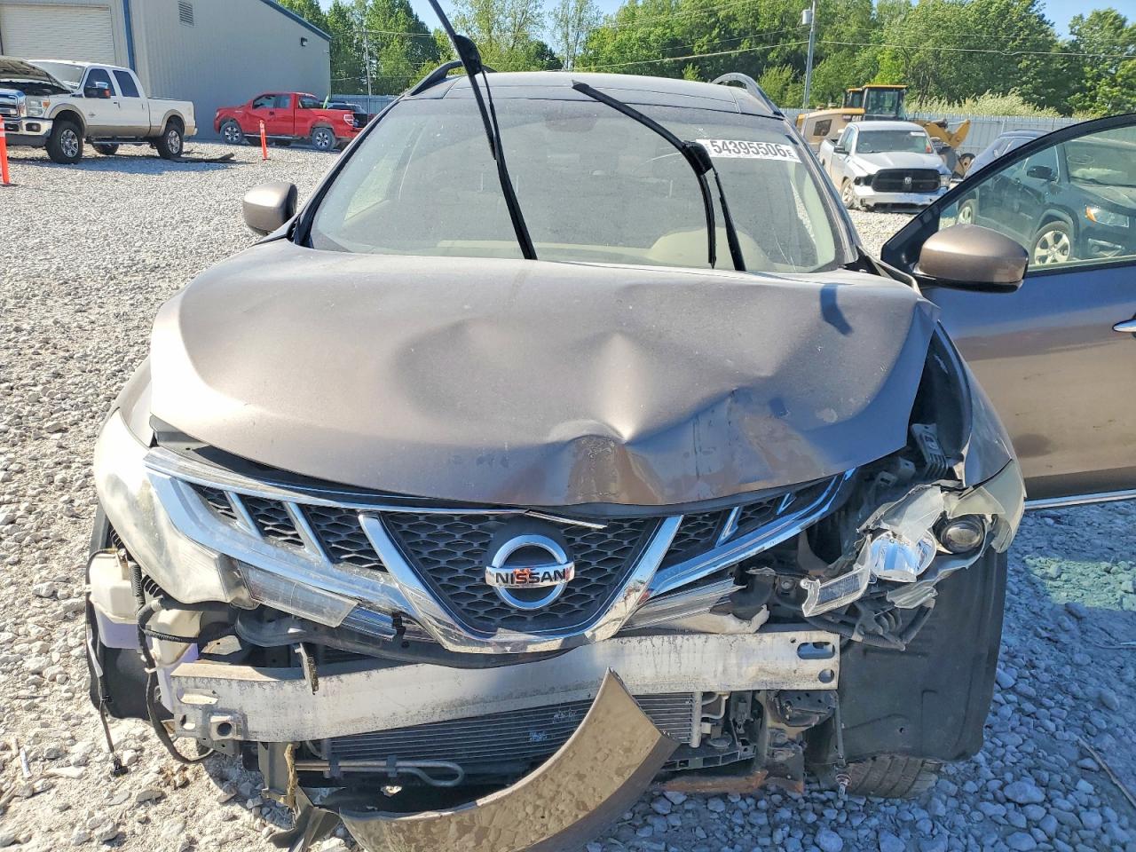 2013 Nissan Murano S Gray vin: JN8AZ1MW8DW317871