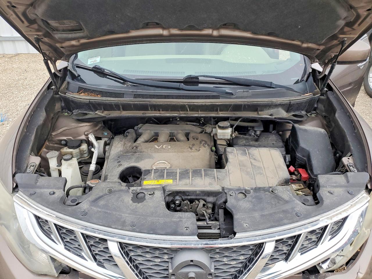 2014 Nissan Murano S Коричневый vin: JN8AZ1MW8EW507235