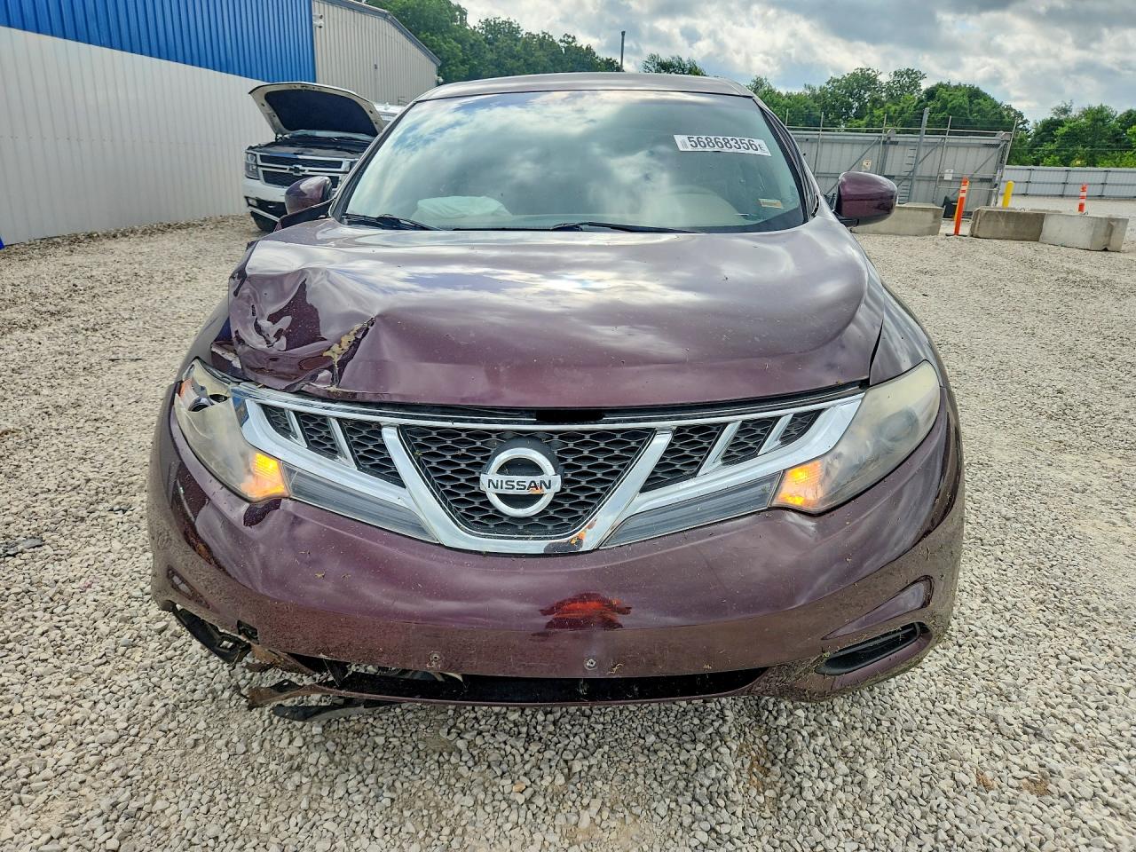 2014 Nissan Murano S Темно-бордовый vin: JN8AZ1MW8EW508692