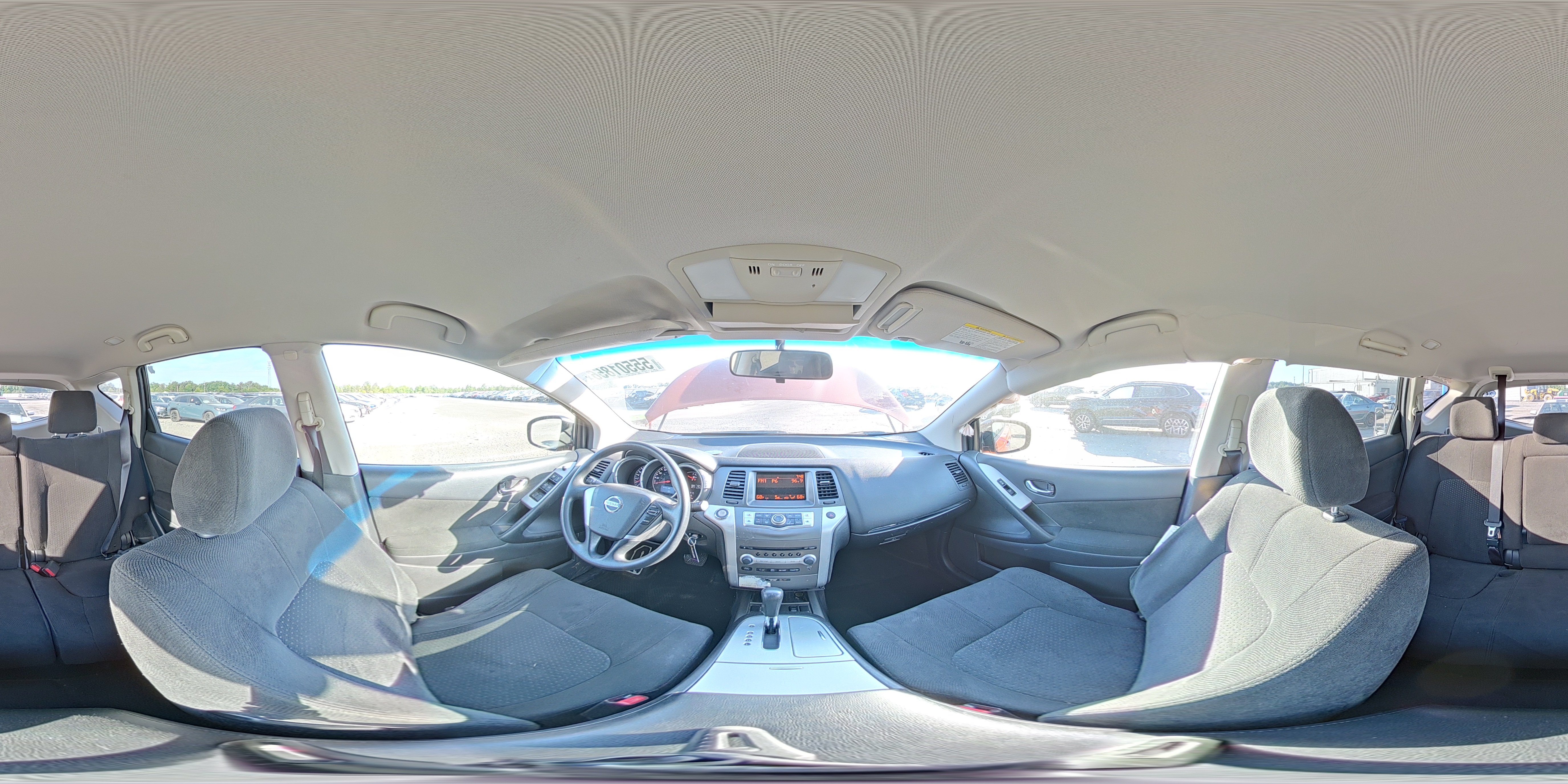 2014 Nissan Murano S Orange vin: JN8AZ1MW8EW515514