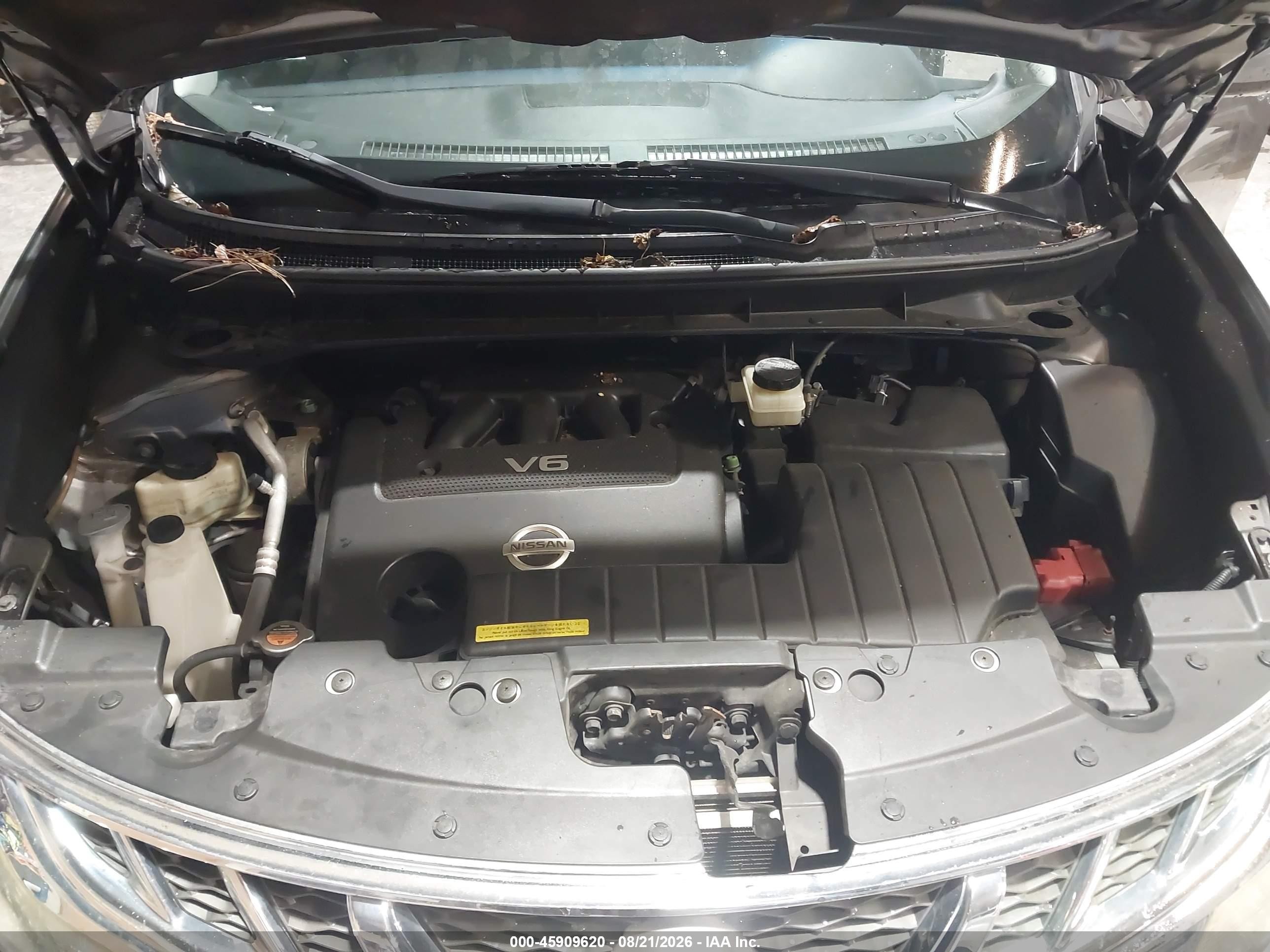 2014 Nissan Murano S Gray vin: JN8AZ1MW8EW519997