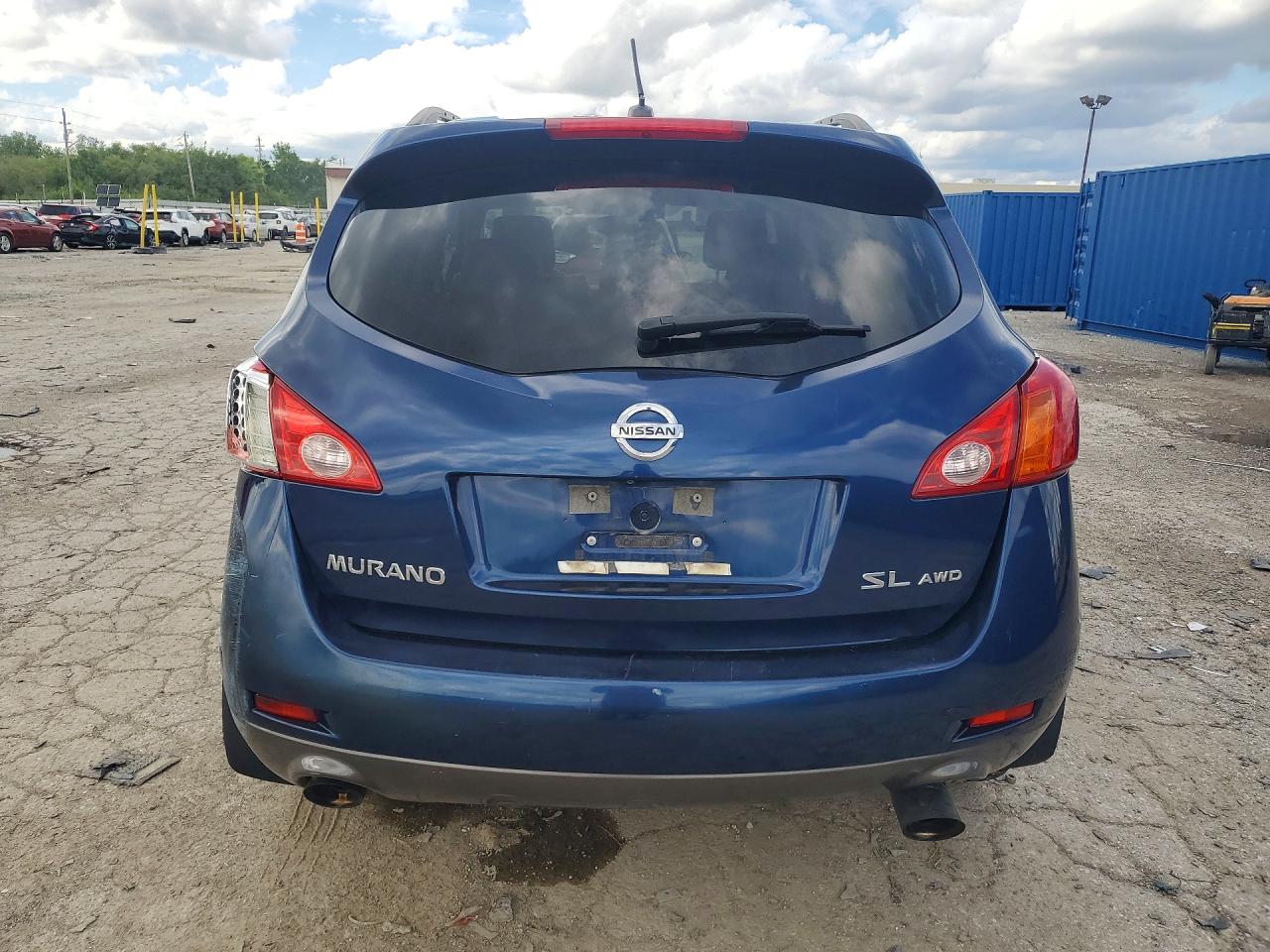 2010 Nissan Murano S Blue vin: JN8AZ1MW9AW104939