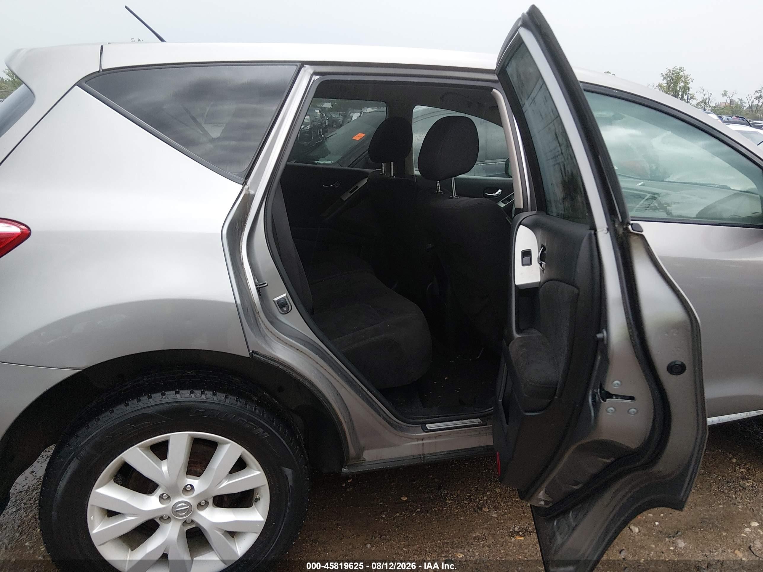 2011 Nissan Murano S Gold vin: JN8AZ1MW9BW160459