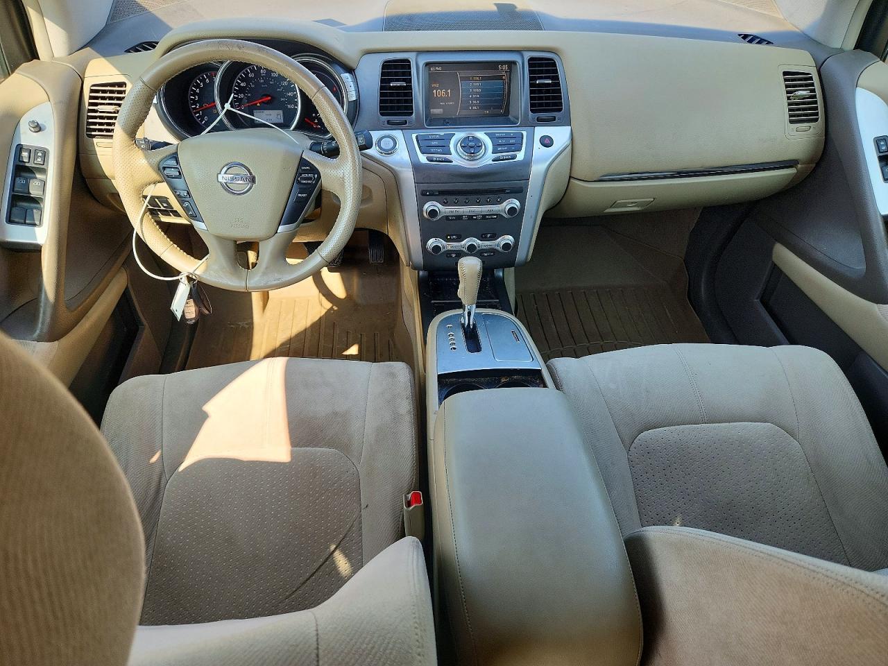 2011 Nissan Murano S Коричневый vin: JN8AZ1MW9BW166858