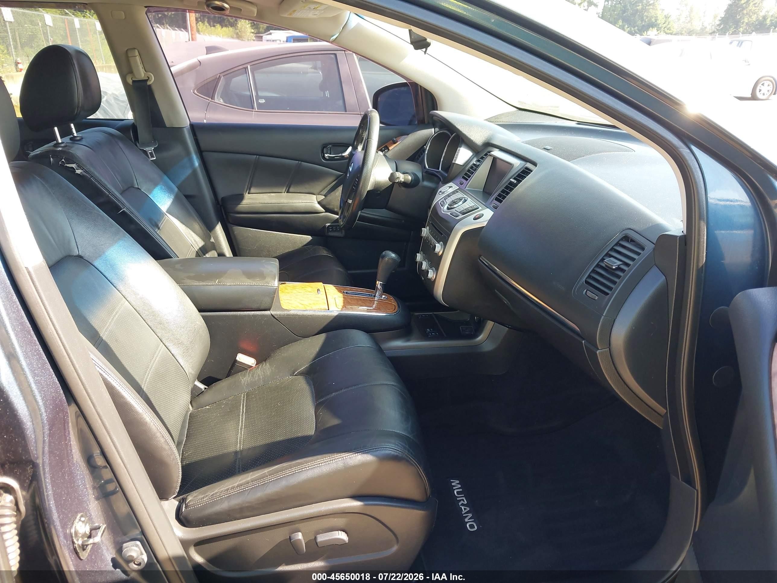 2011 Nissan Murano Le Dark Blue vin: JN8AZ1MW9BW173261